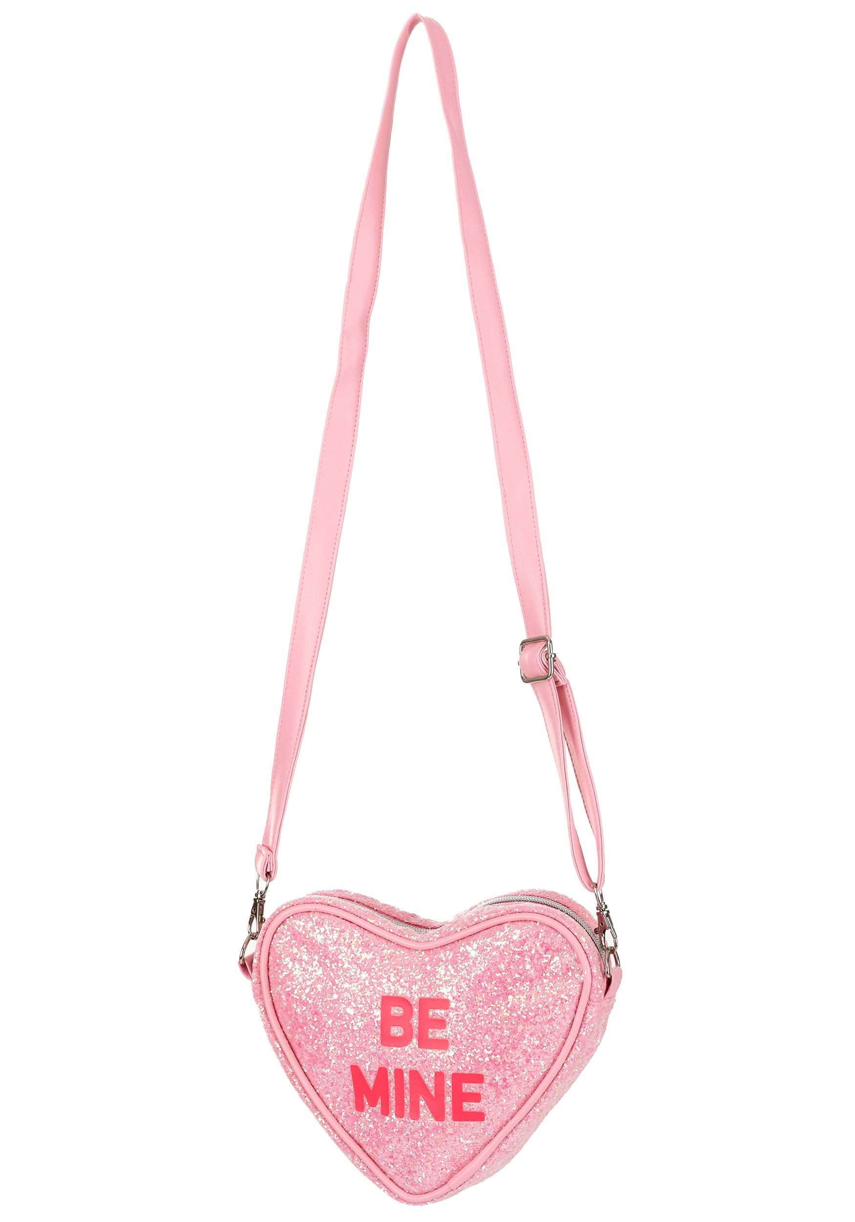 Be Mine Pink Costume Heart Purse