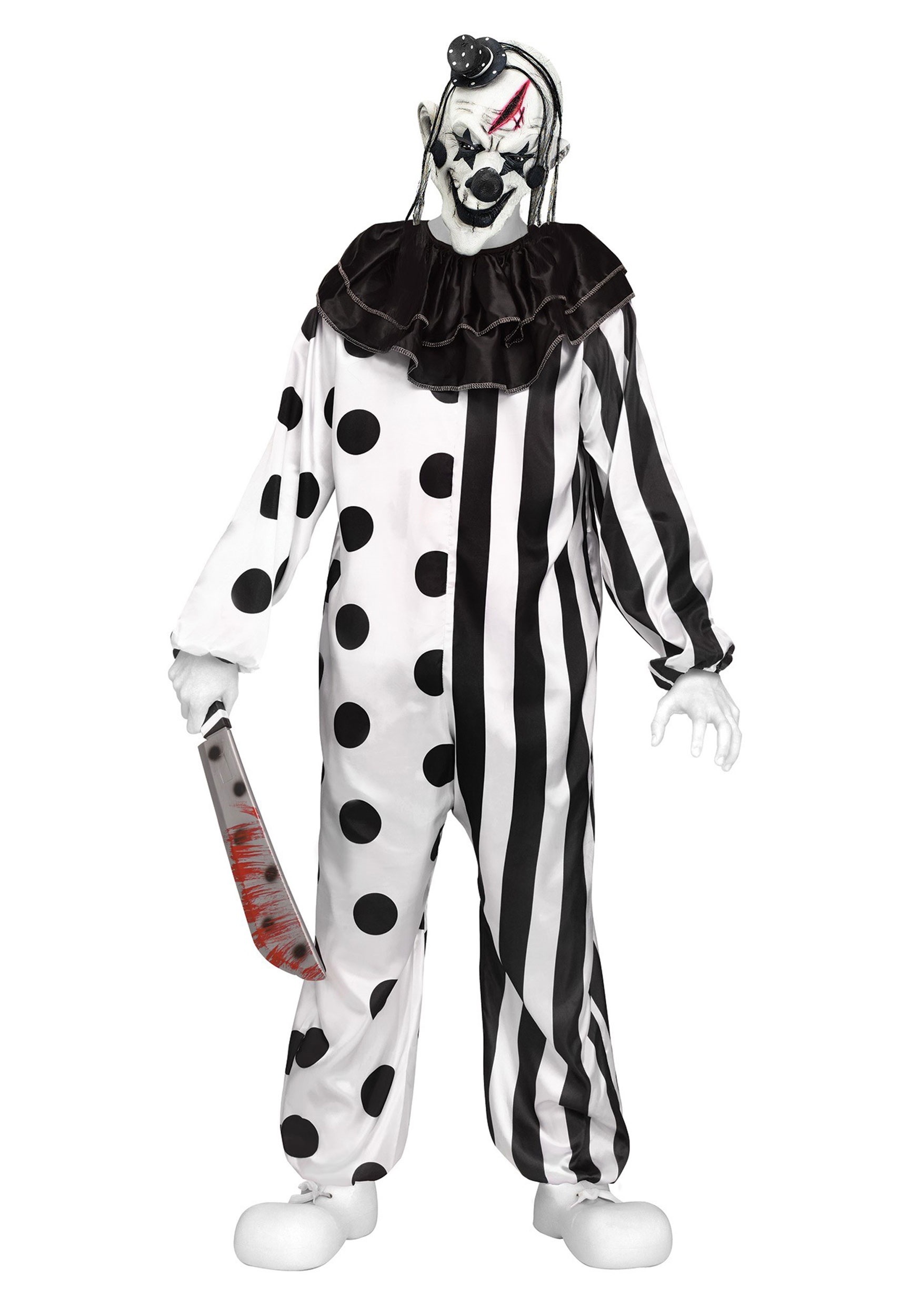 Killer Clown Costume for Teens 1 Killer Clown Costume for Teens
