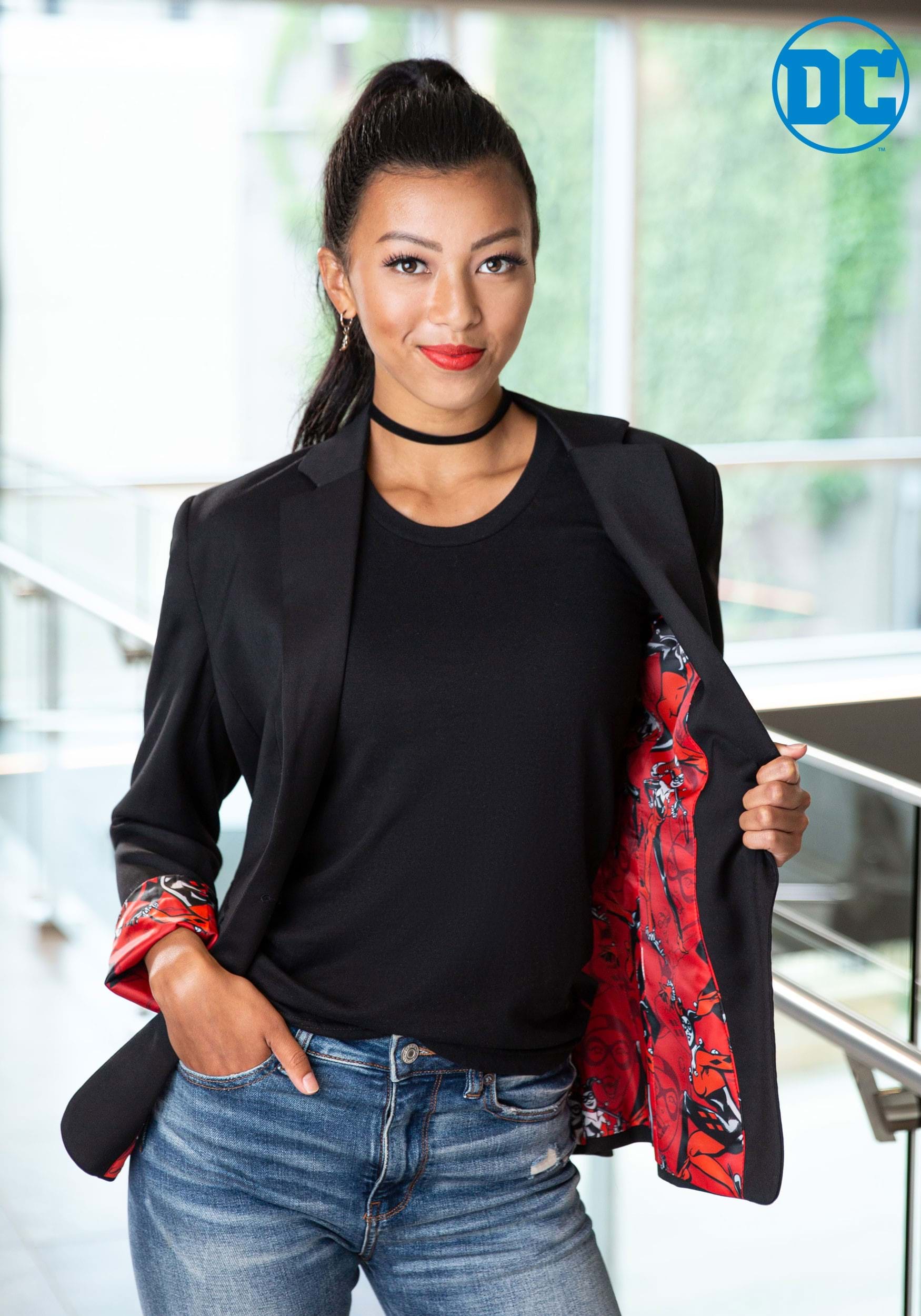 Women's Harley Quinn Suit Blazer