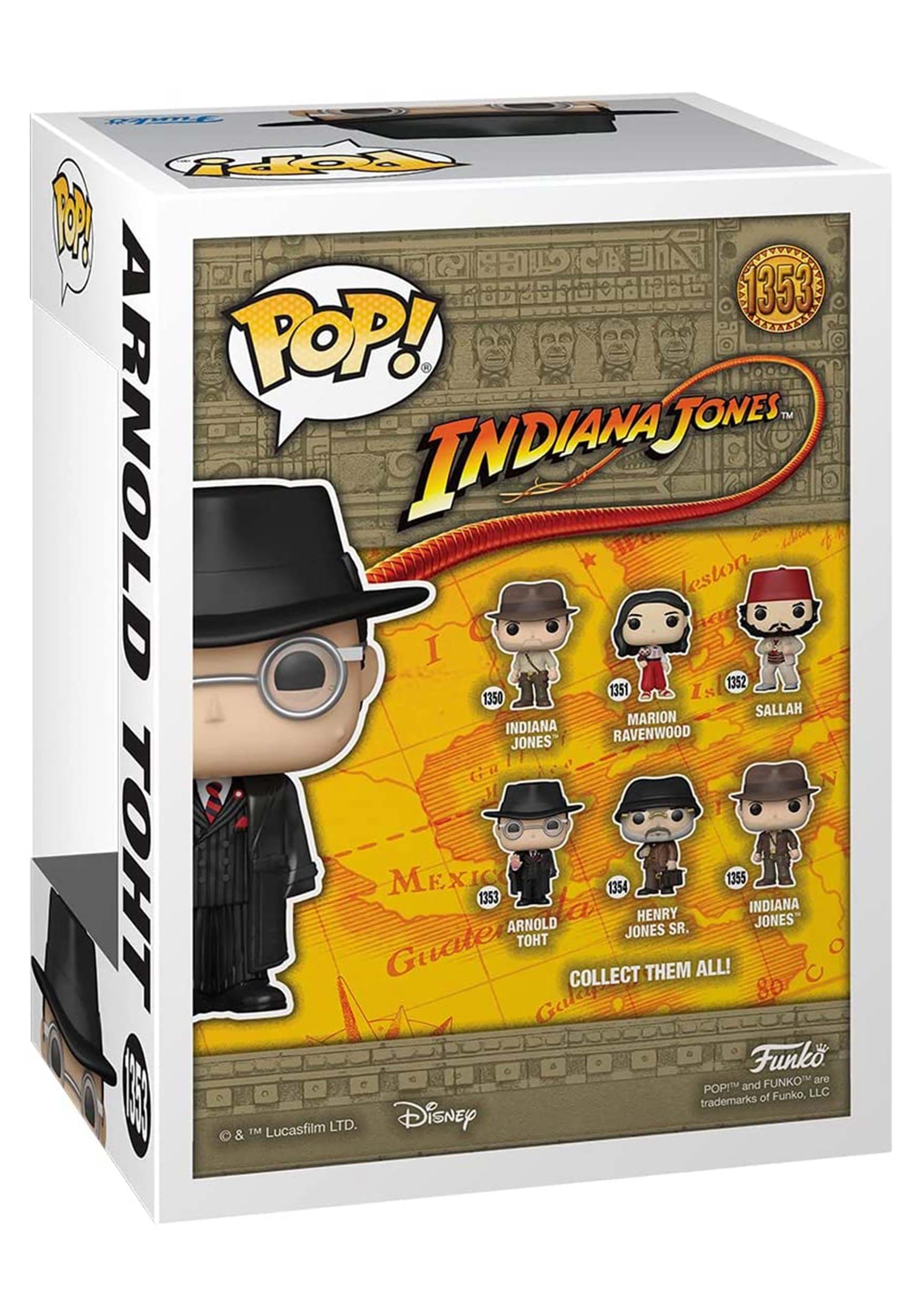 POP! Movies: Indiana Jones: Raiders of The Lost Ark - Arnold Toht Vinyl Figure 3 POP! Movies: Indiana Jones: Raiders of The Lost Ark - Arnold Toht Vinyl Figure