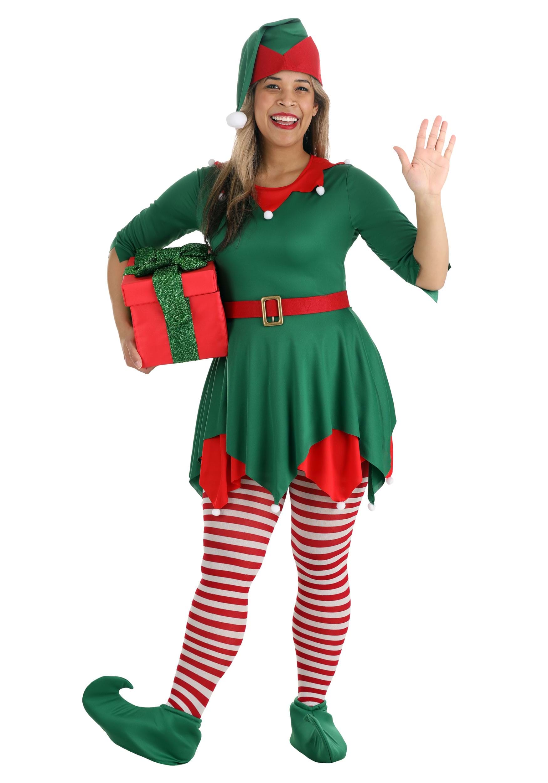 Santa's Helper Women's Costume 2 Santa's Helper Women's Costume
