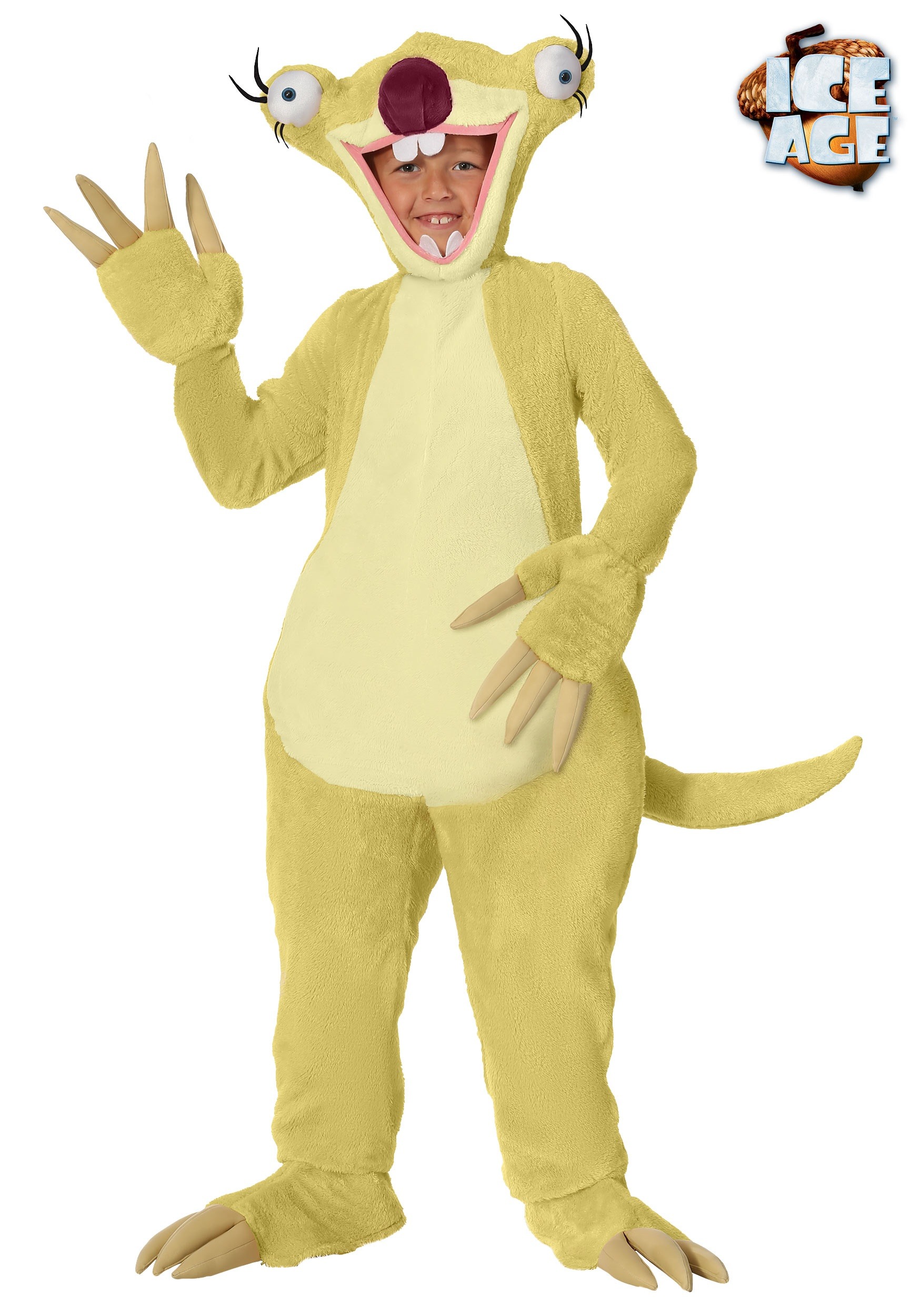 Child Ice Age Sid the Sloth Costume 1 Child Ice Age Sid the Sloth Costume