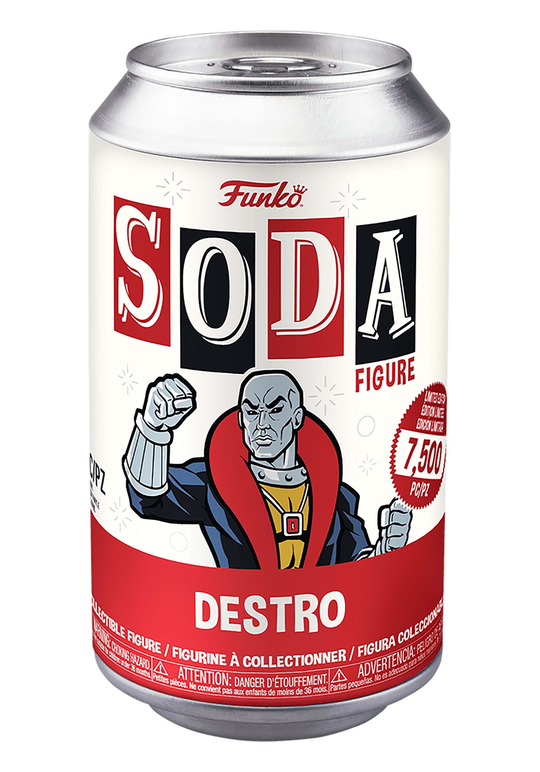Funko Vinyl Soda: GI Joe - Destro Vinyl Figure