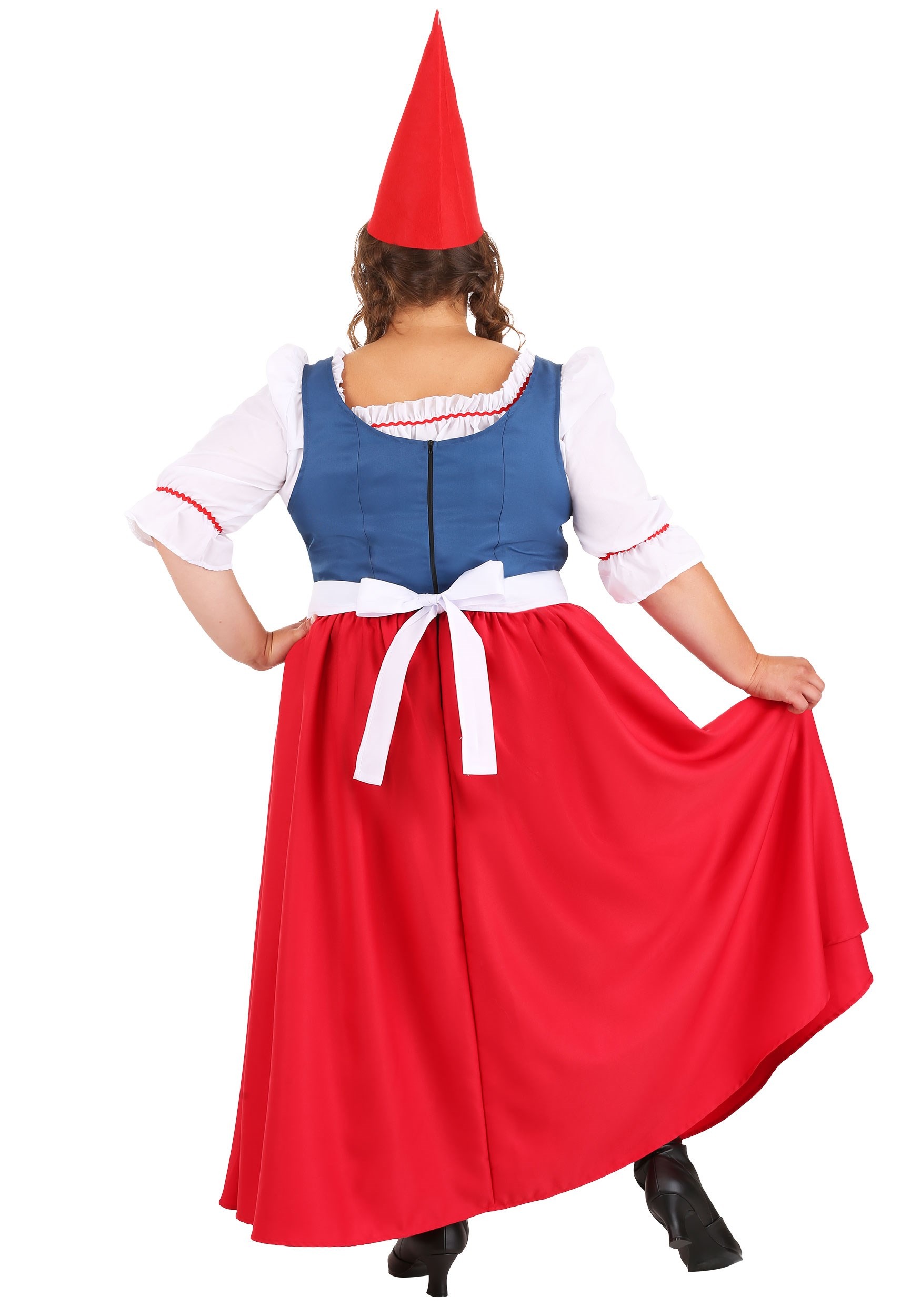 Plus Size Garden Gnome Costume for Women 2 Plus Size Garden Gnome Costume for Women