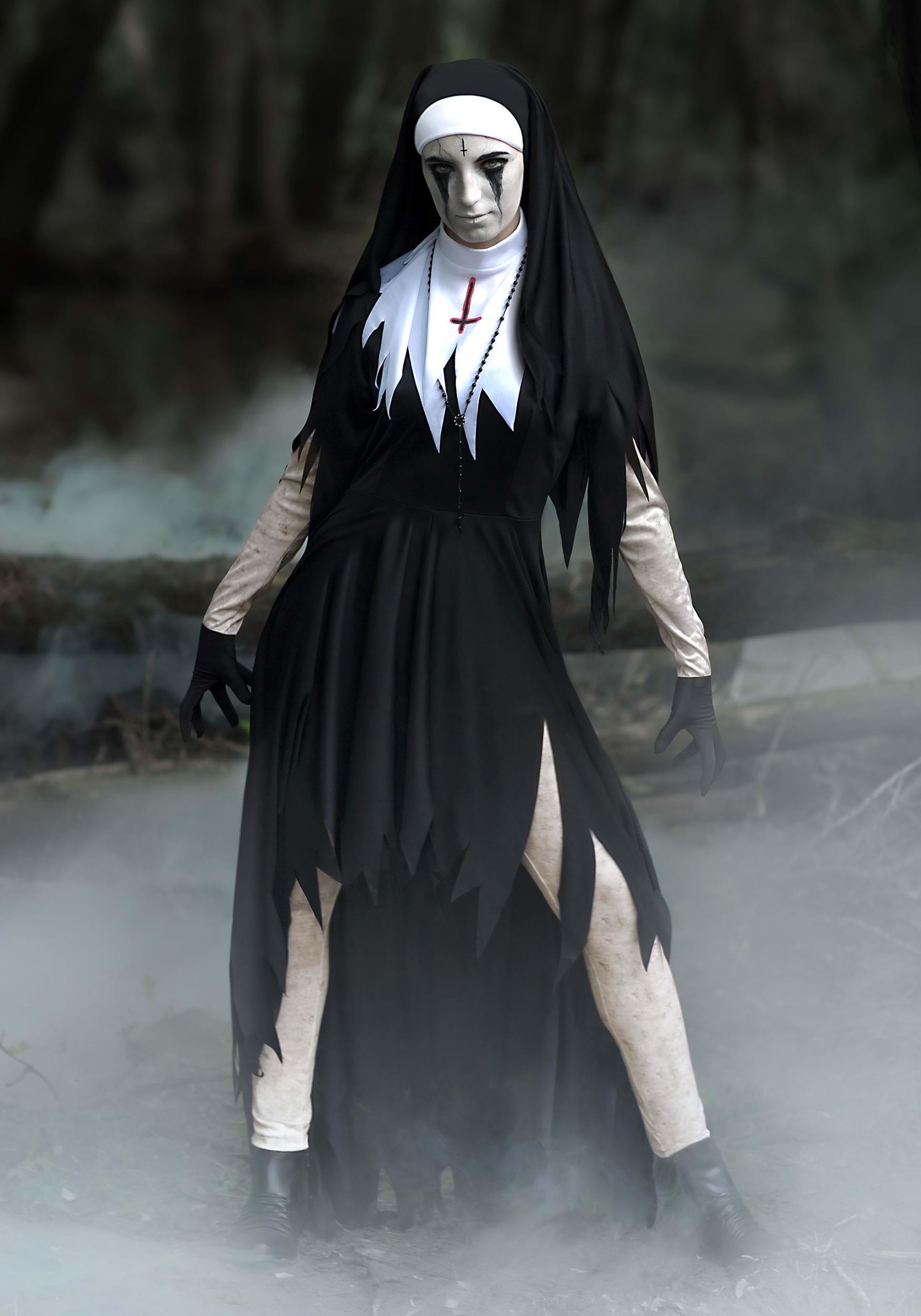 Dreadful Nun Womens Costume