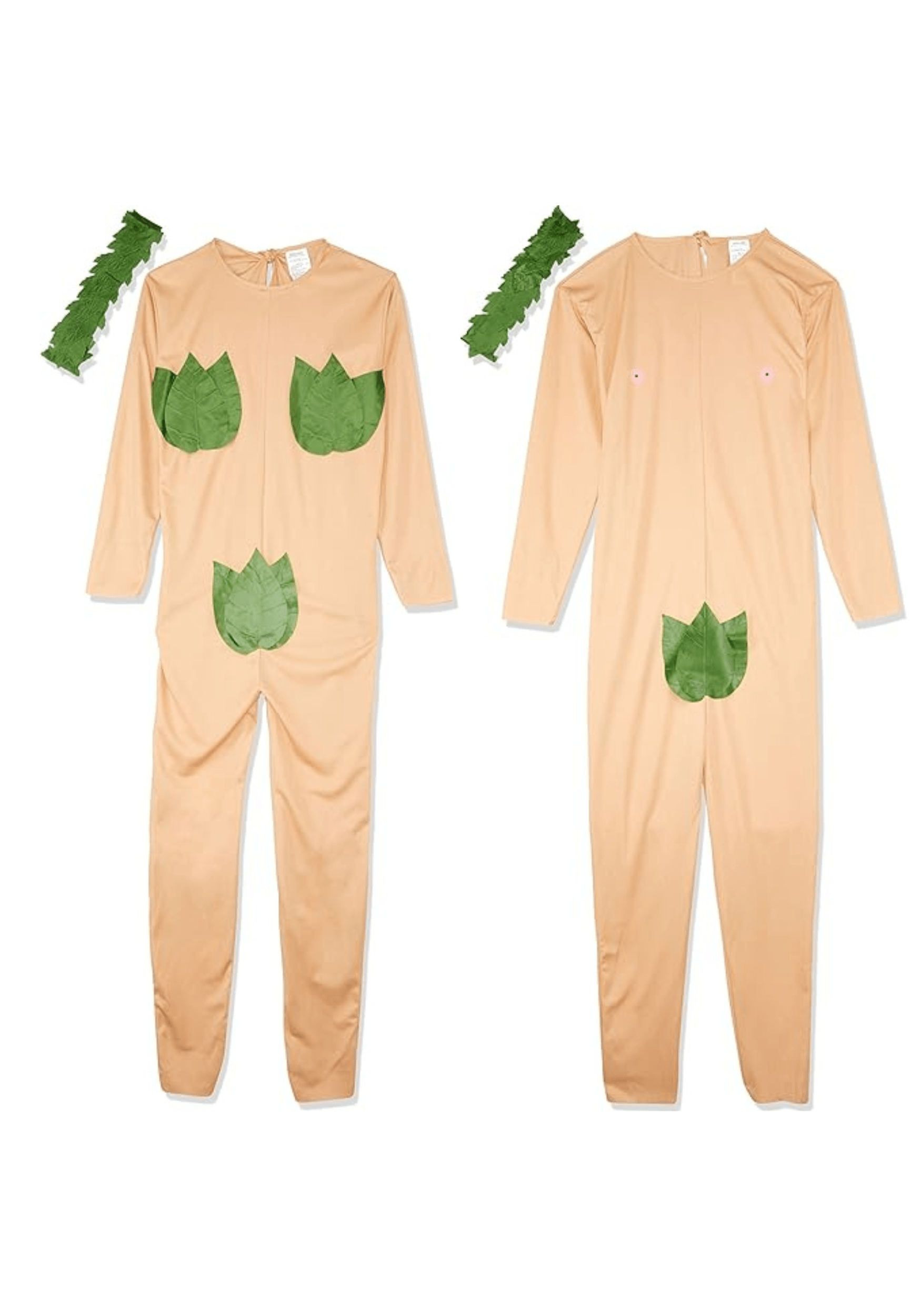 Sinful Biblical Adam and Eve Halloween Couples Costume