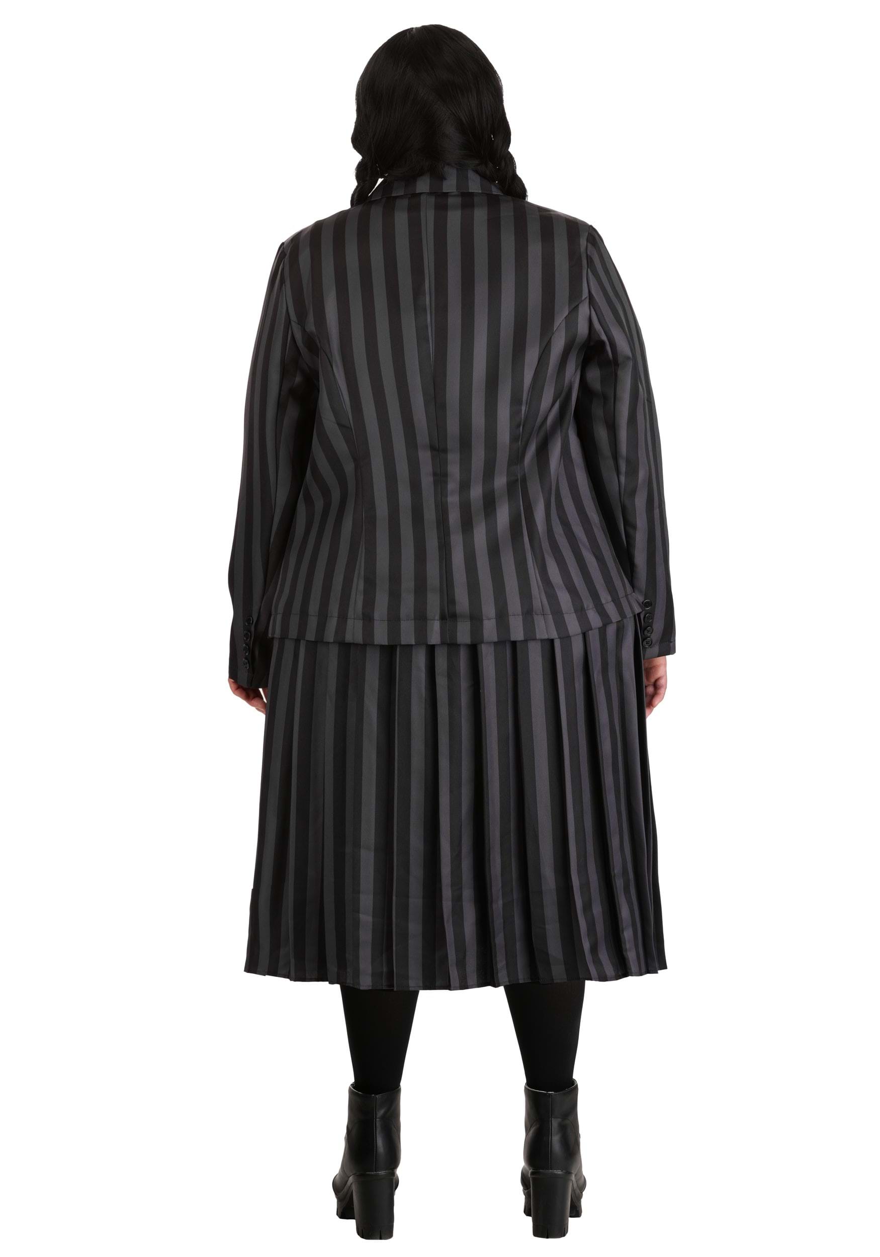 Women's Plus Size Nevermore Academy Wednesday Costume