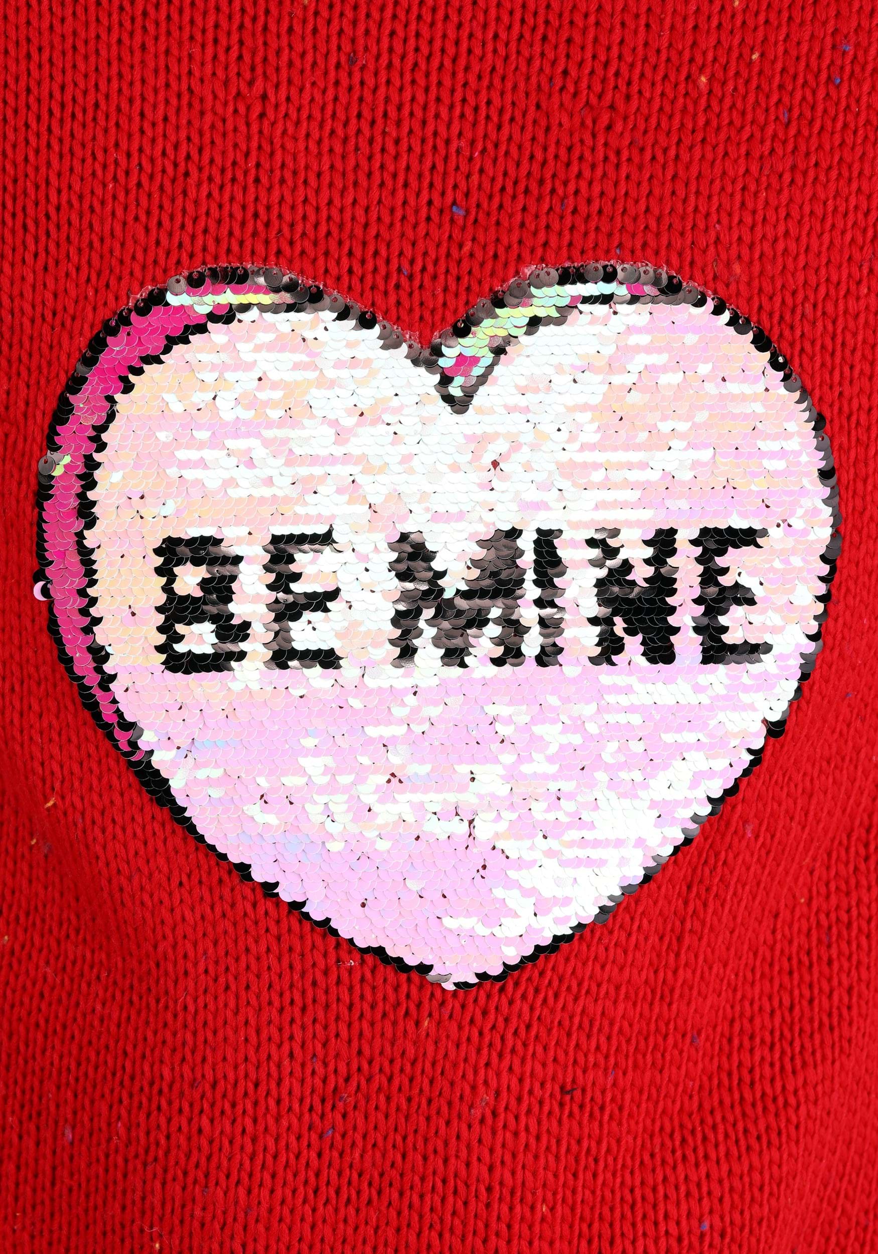 Valentine's Day Be Mine Sweater for Adults