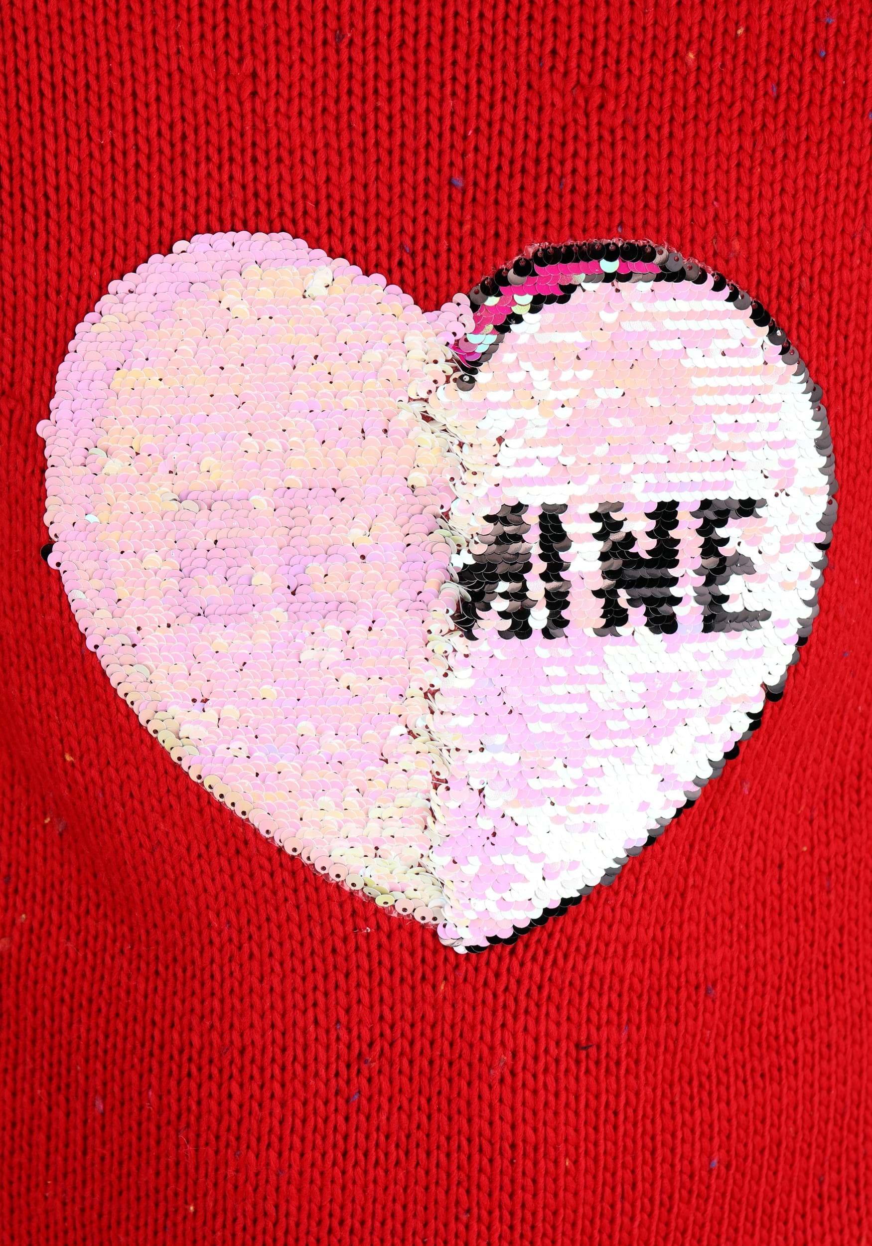 Valentine's Day Be Mine Sweater for Adults