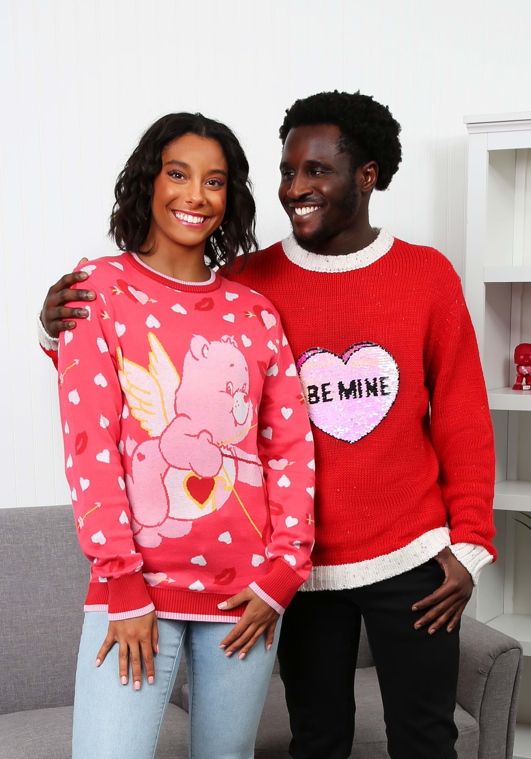 Valentine's Day Be Mine Sweater for Adults
