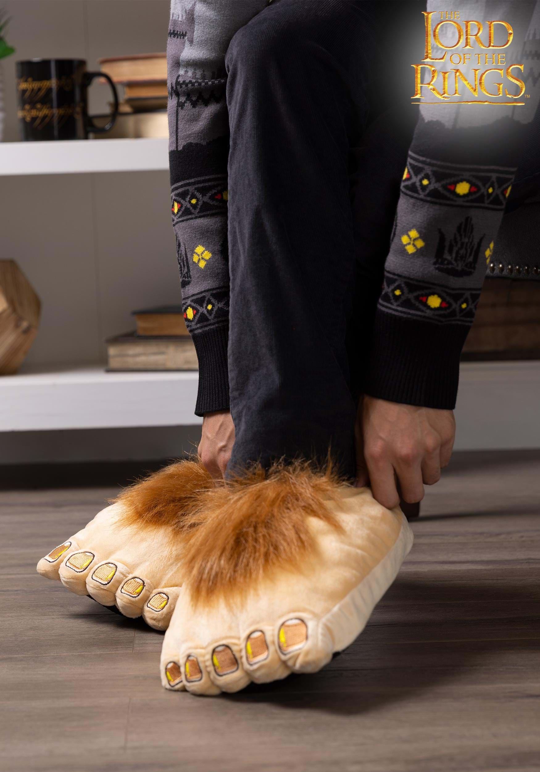 The Hobbit Costume Feet for Adults