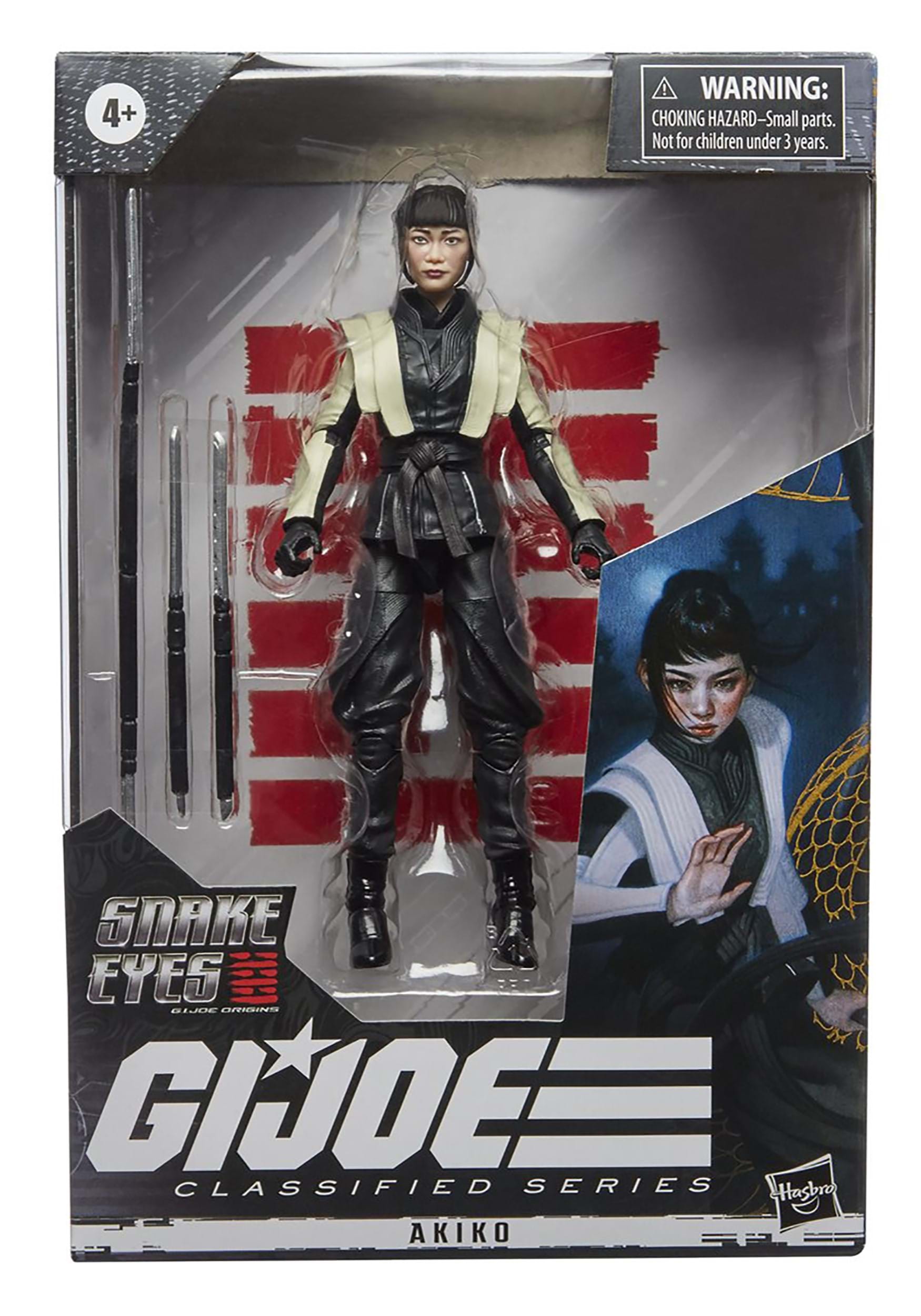G.I. Joe Classified Series Snake Eyes: G.I. Joe Origins 6-Inch Akiko Action Figure