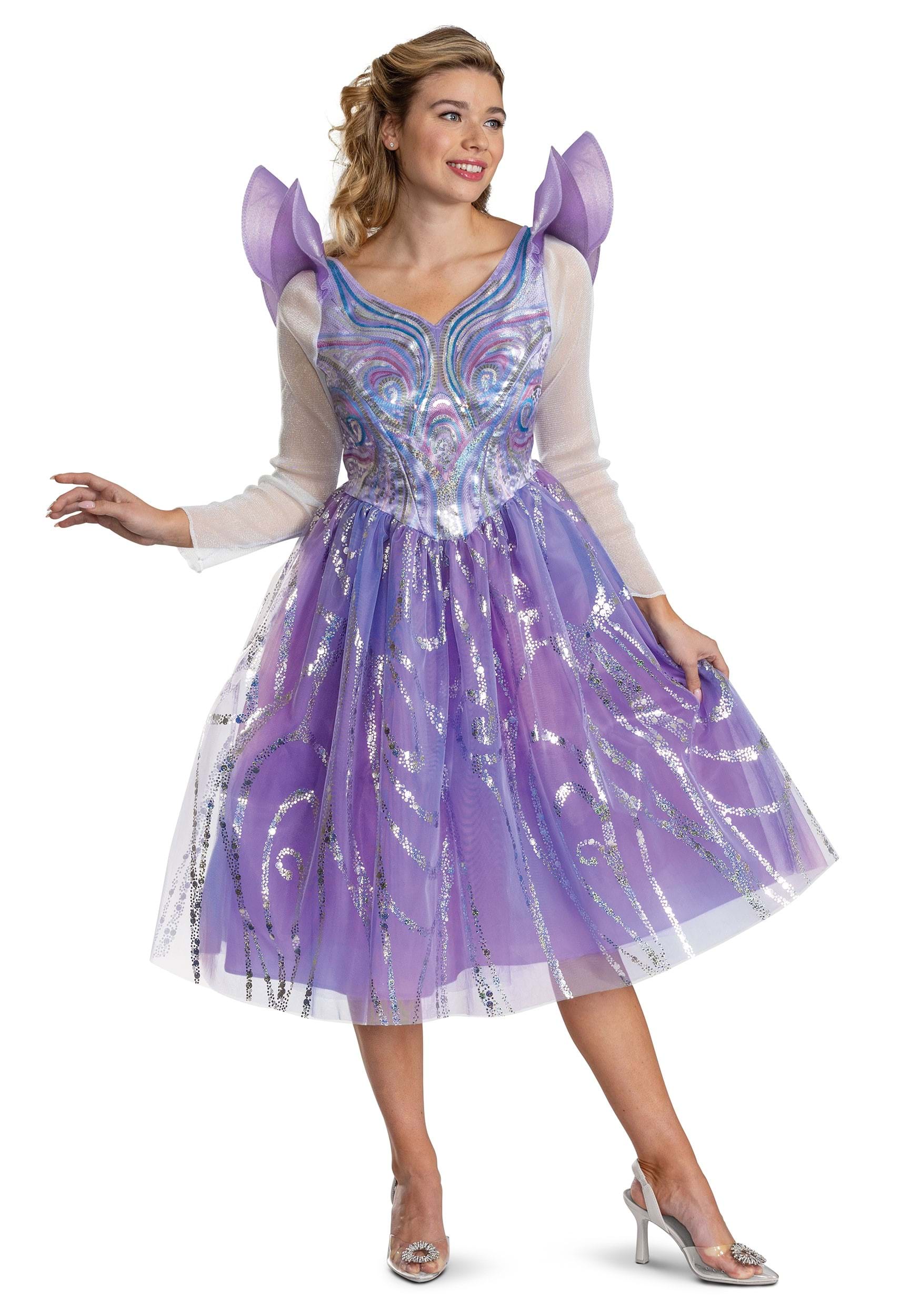 Women's Deluxe Wicked Glinda "For Good" Costume 1 Women's Deluxe Wicked Glinda "For Good" Costume