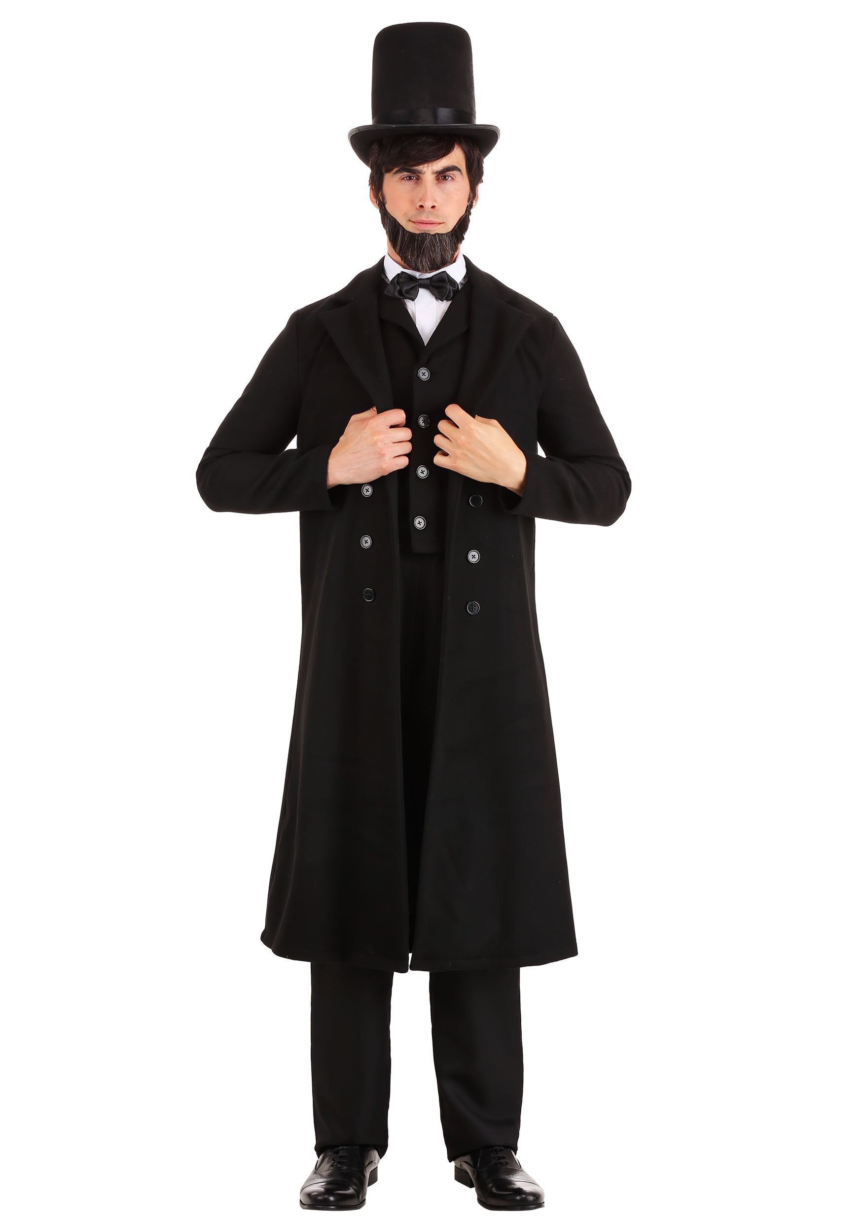 Men's President Abe Lincoln Costume 1 Men's President Abe Lincoln Costume