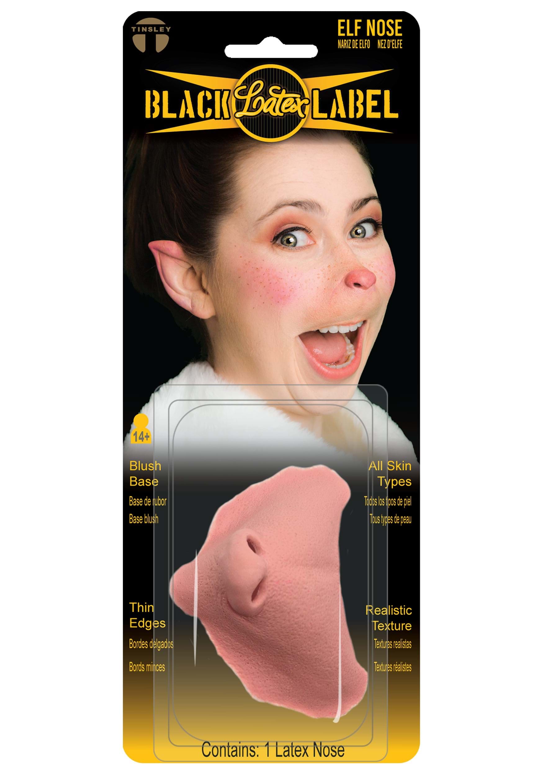 Christmas Latex Elf Nose