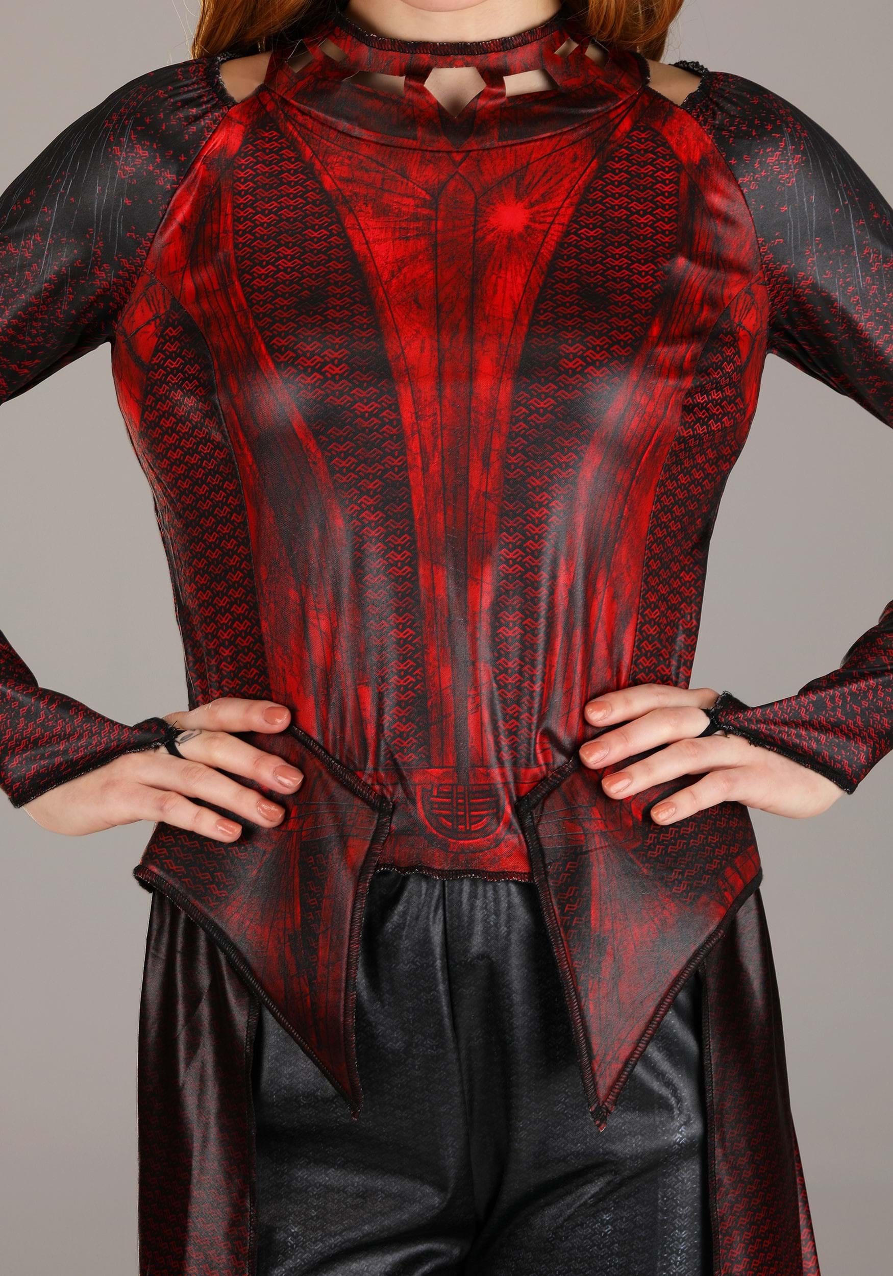Scarlet Witch Hero Costume for Women 4 Scarlet Witch Hero Costume for Women