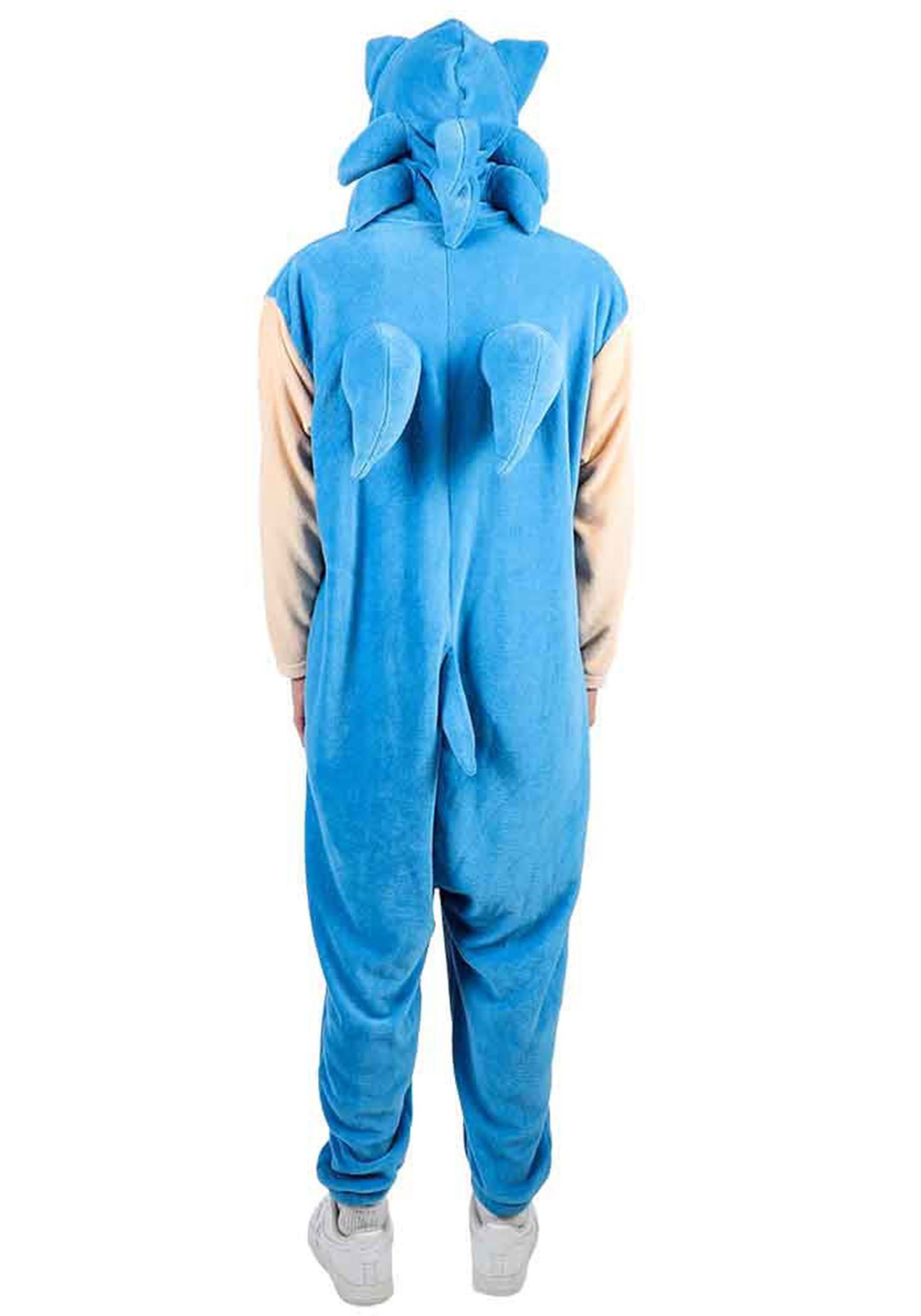 Sonic the Hedgehog Cosplay Union Suit for Adults
