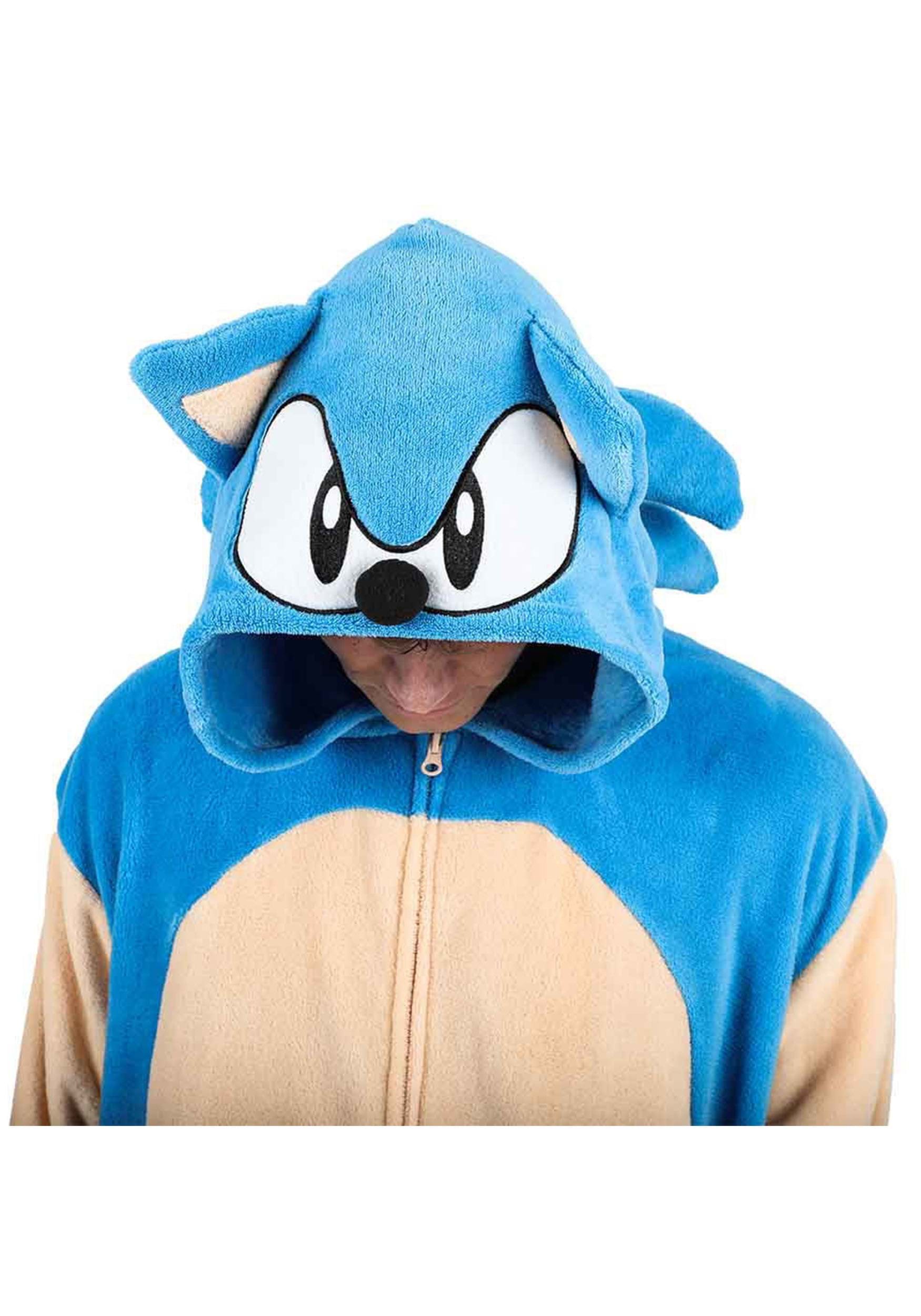 Sonic the Hedgehog Cosplay Union Suit for Adults