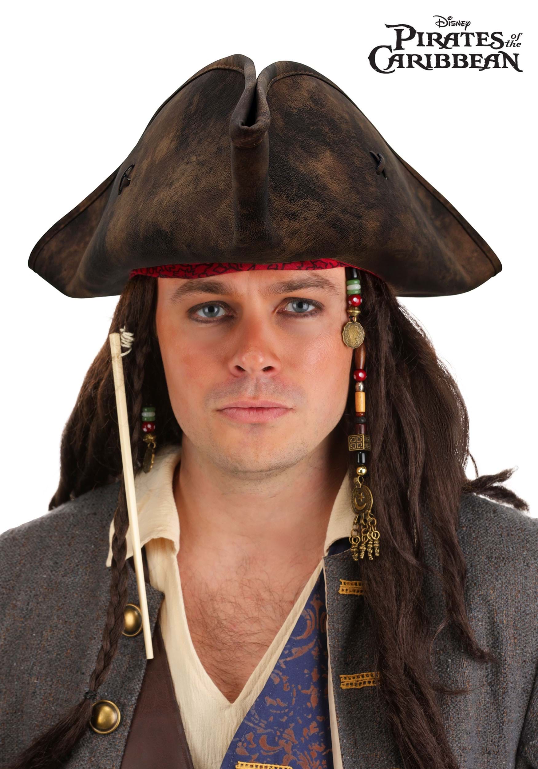 Adult Premium Disney Jack Sparrow Costume Hat