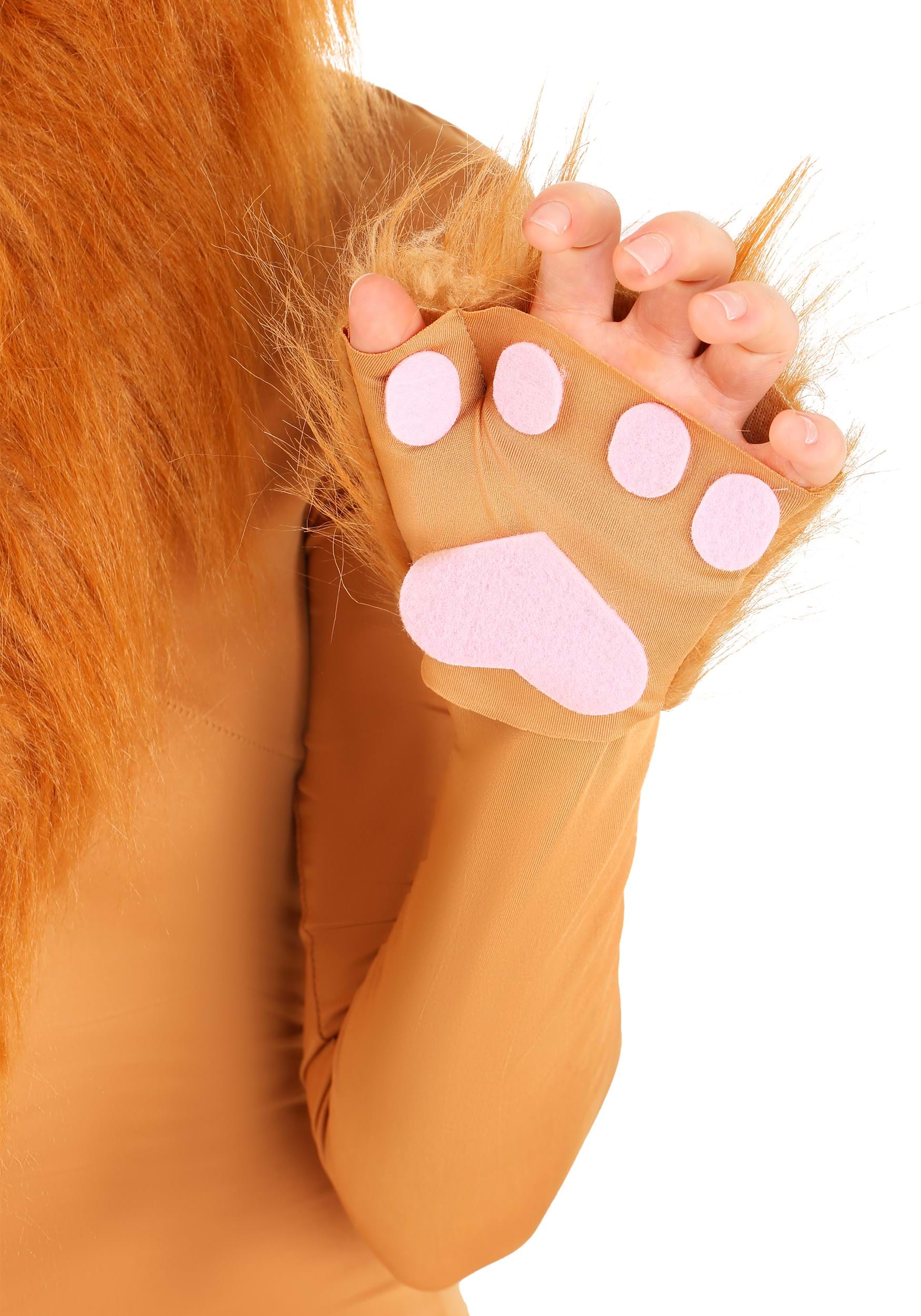 Hooded Lion Costume for Women 6 Hooded Lion Costume for Women