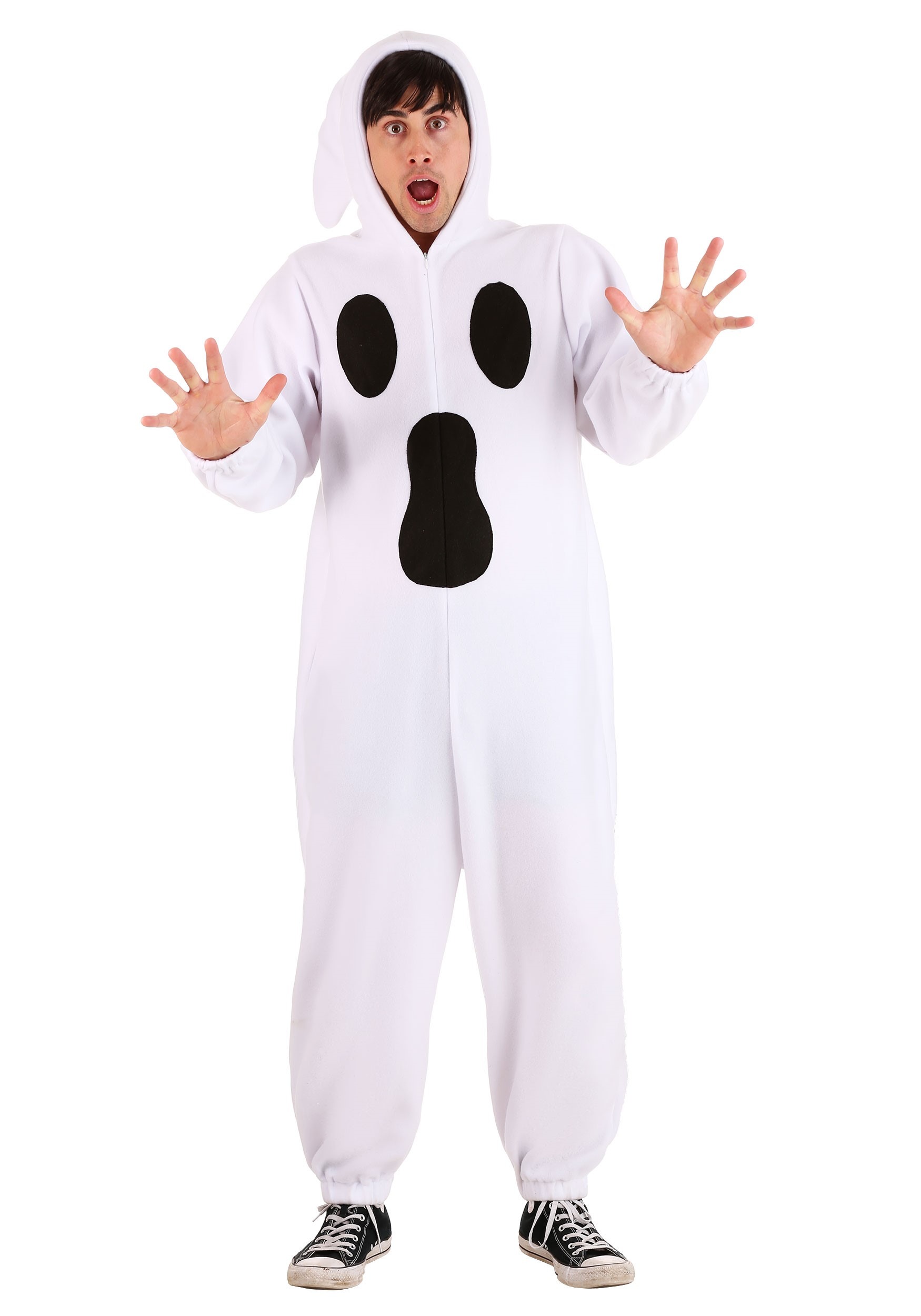 Ghastly Ghost Costume for Adults