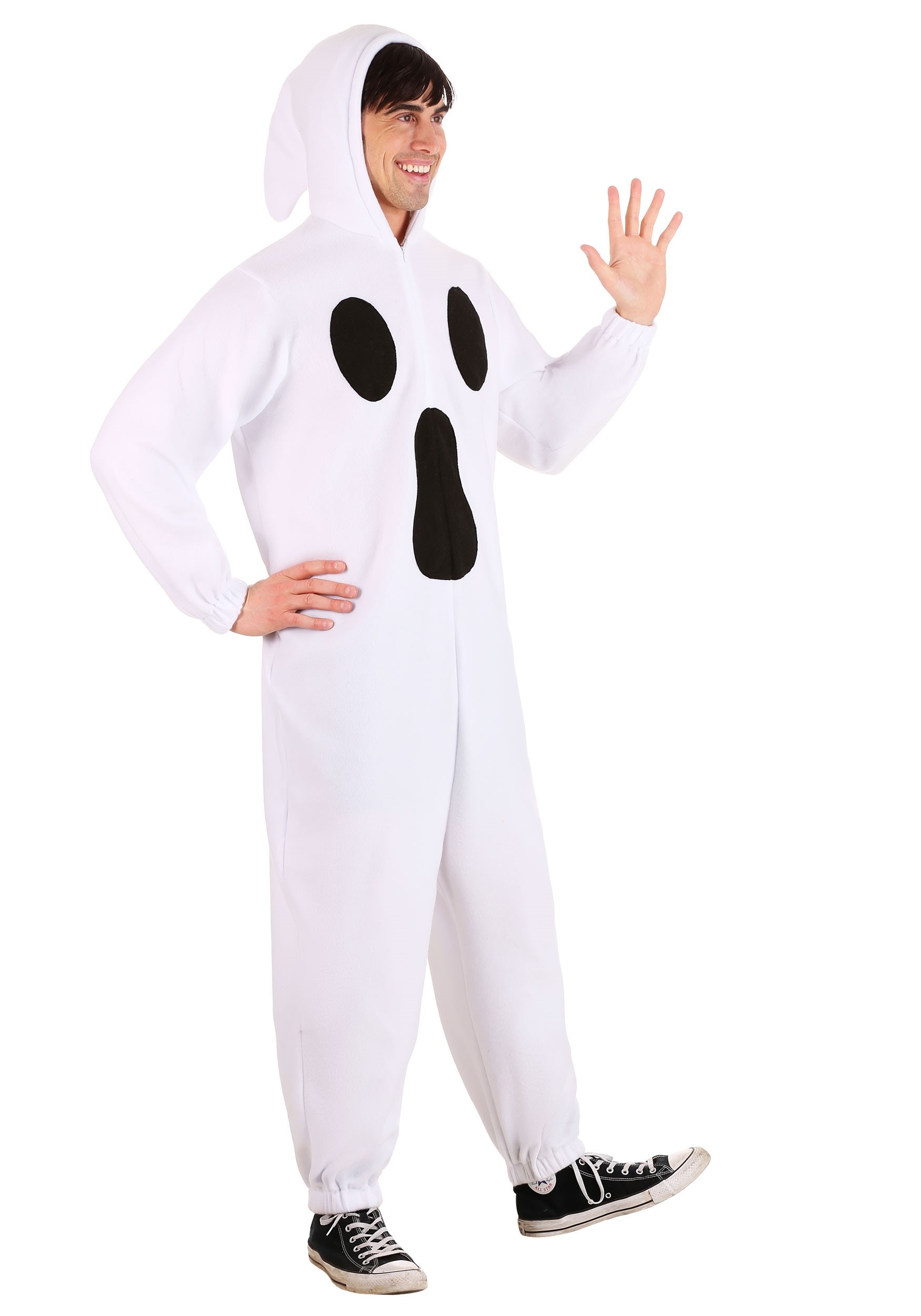 Ghastly Ghost Costume for Adults 3 Ghastly Ghost Costume for Adults