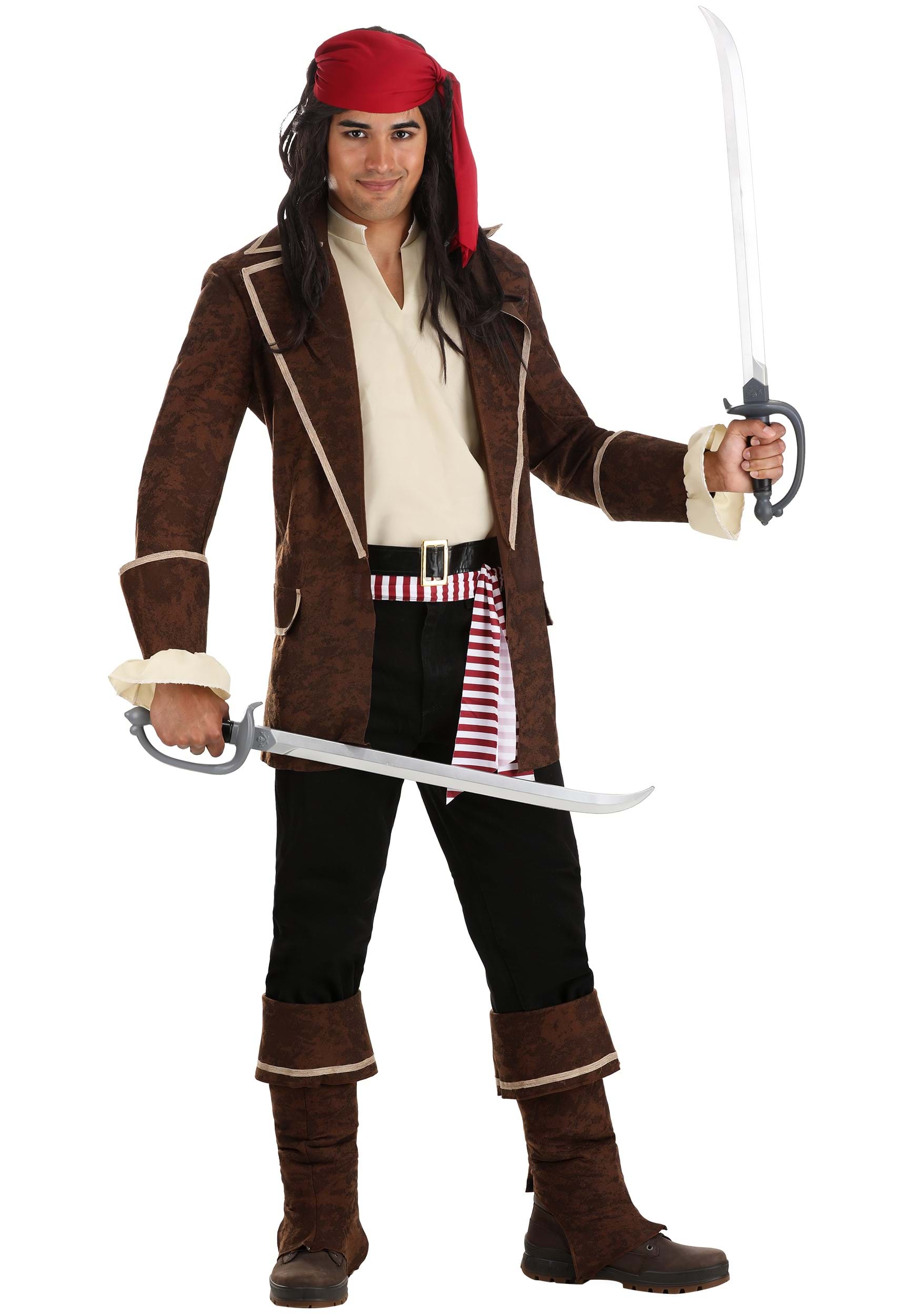 Plunderous Pirate Costume for Adults