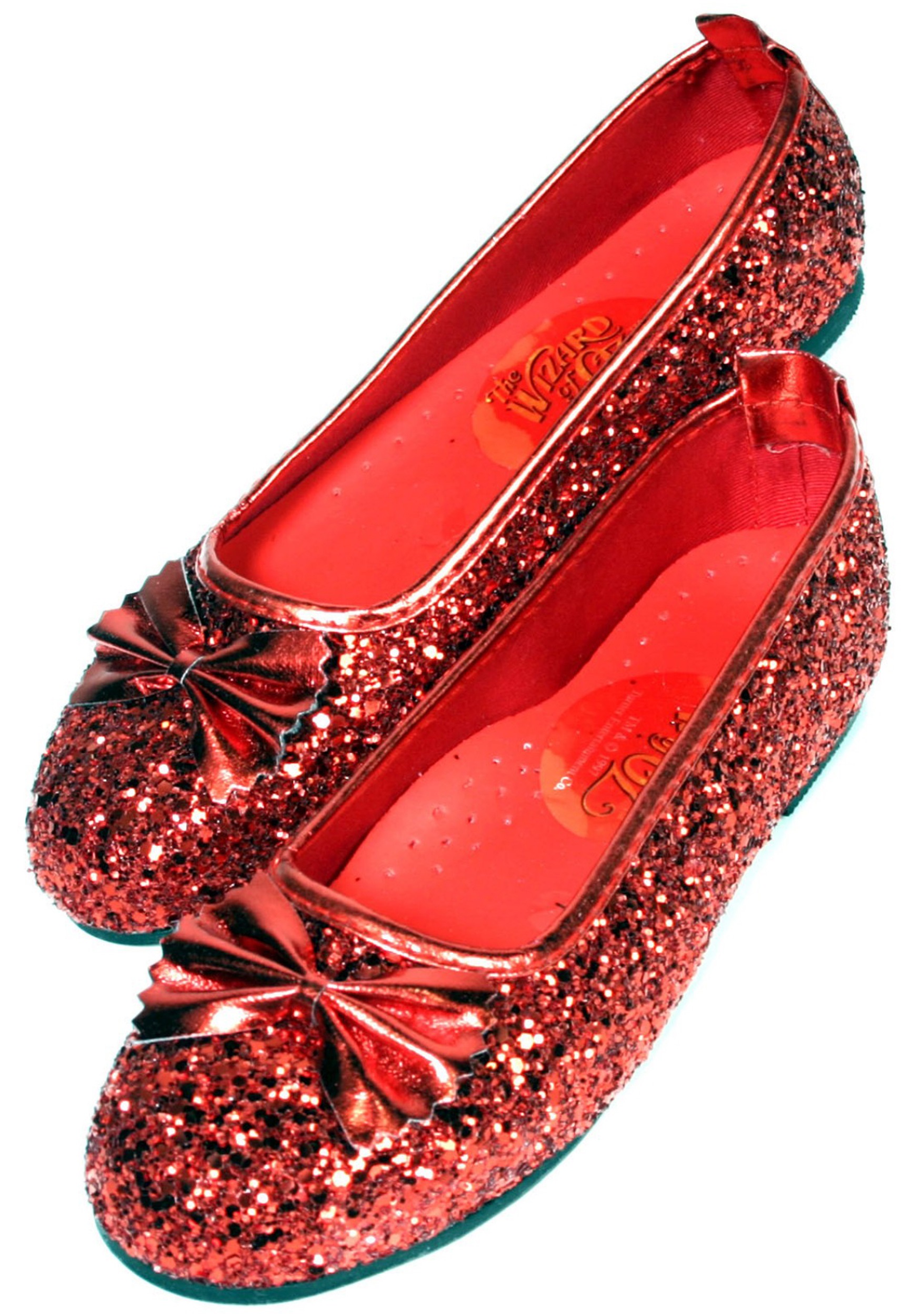 Girl's Ruby Costume Slippers 1 Girl's Ruby Costume Slippers