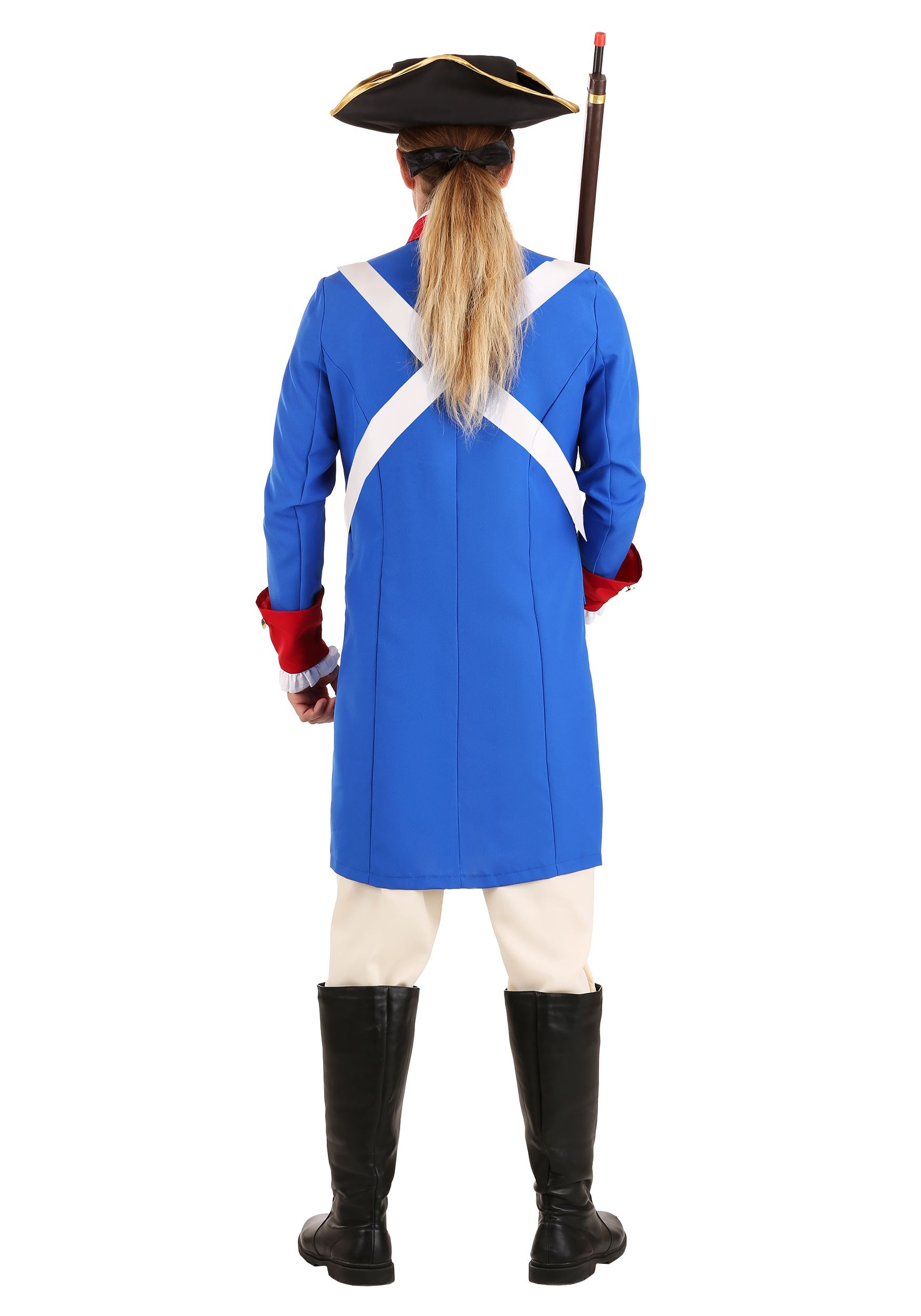 American Revolution Soldier Costume for Men