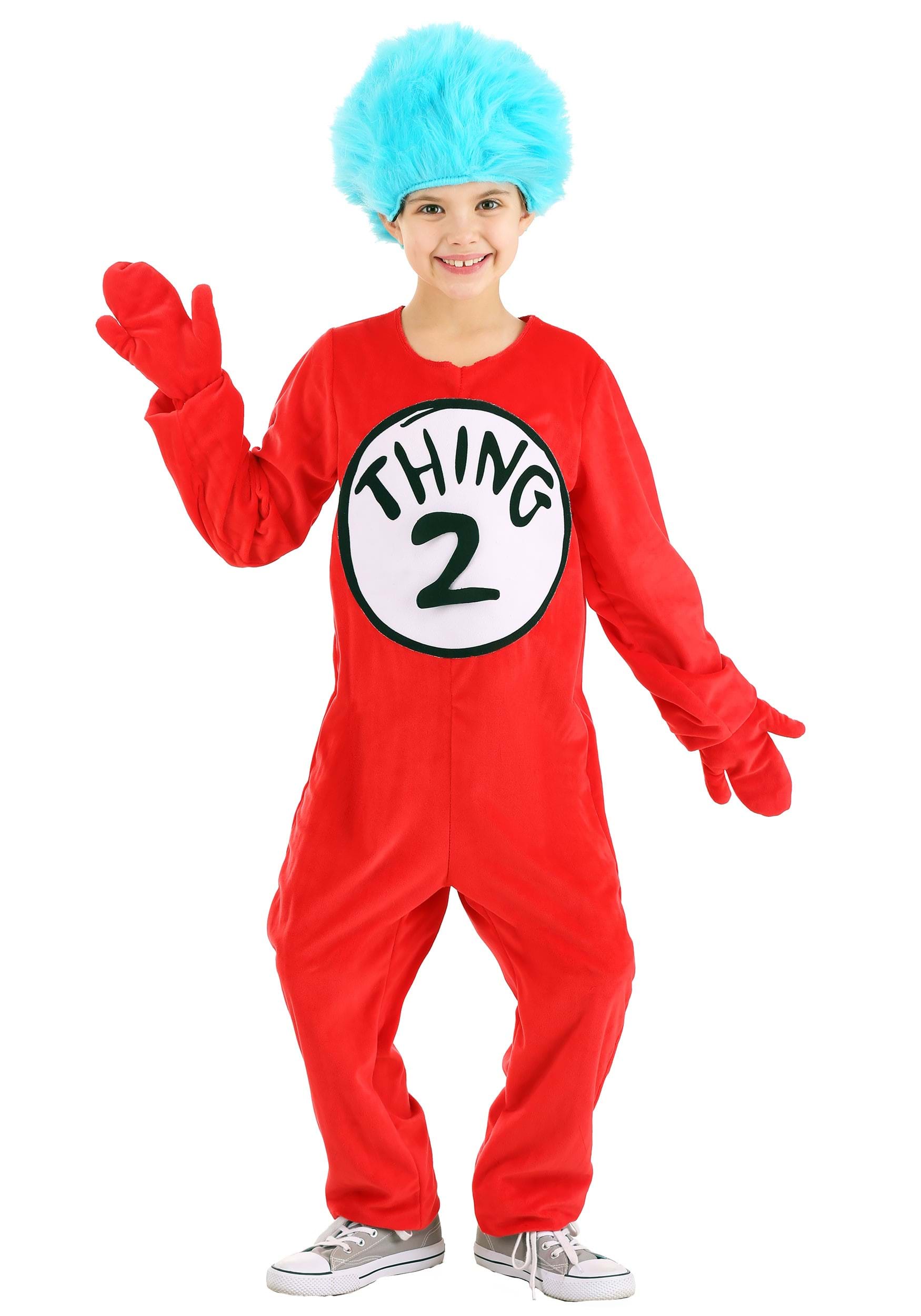 Child Thing 1&2 Deluxe Costume