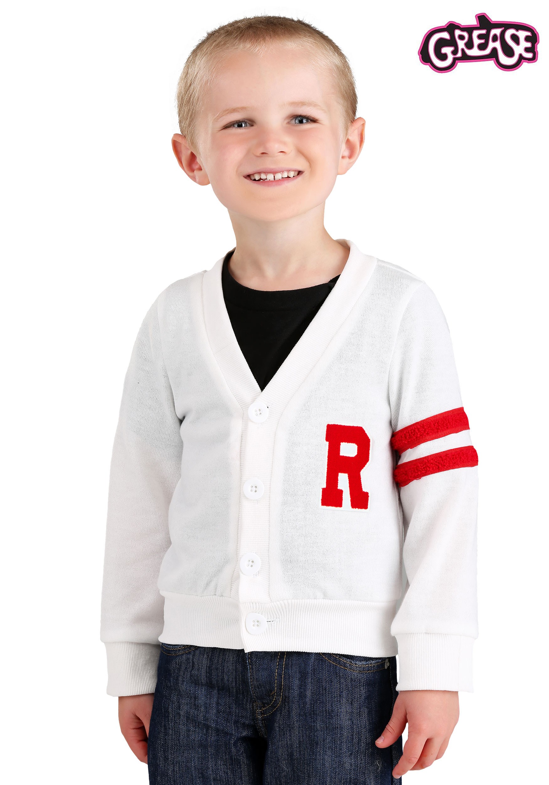 Toddler Grease Deluxe Rydell High Letterman Sweater 1 Toddler Grease Deluxe Rydell High Letterman Sweater