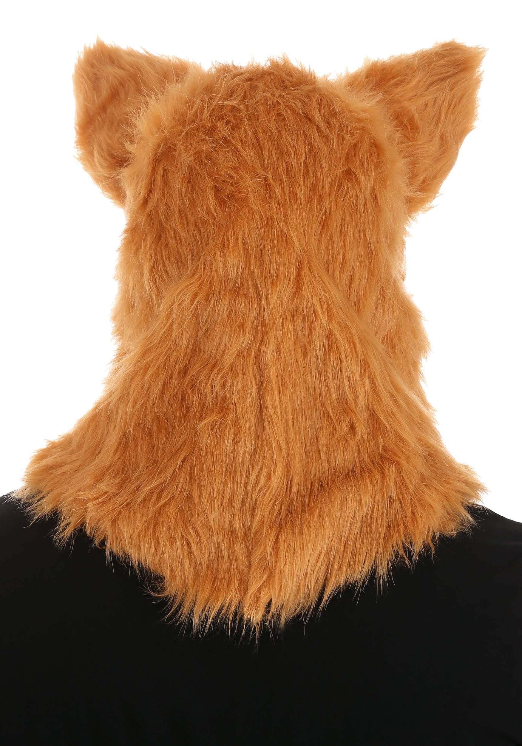 Adult Mouth Mover Costume Fox Mask
