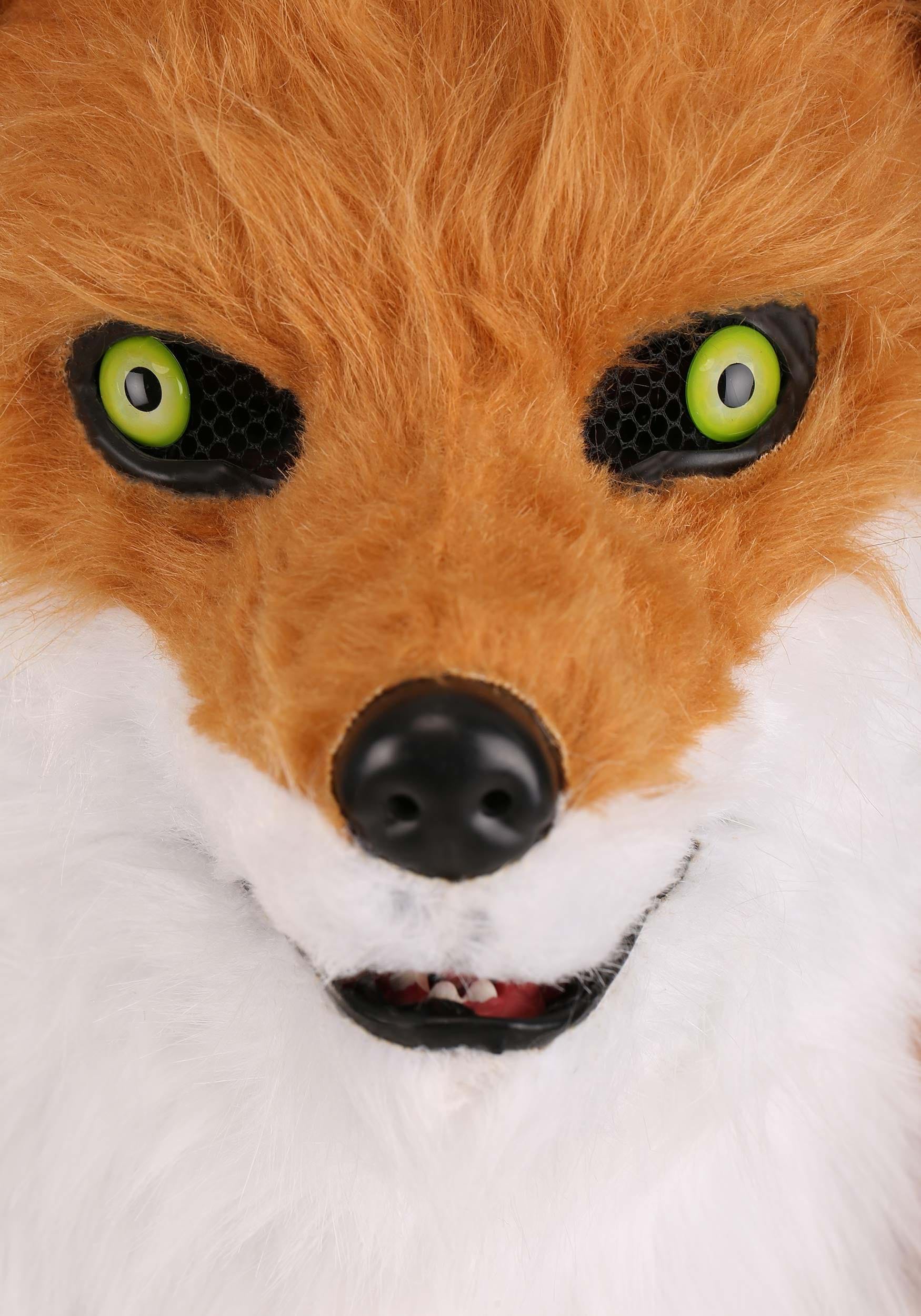 Adult Mouth Mover Costume Fox Mask