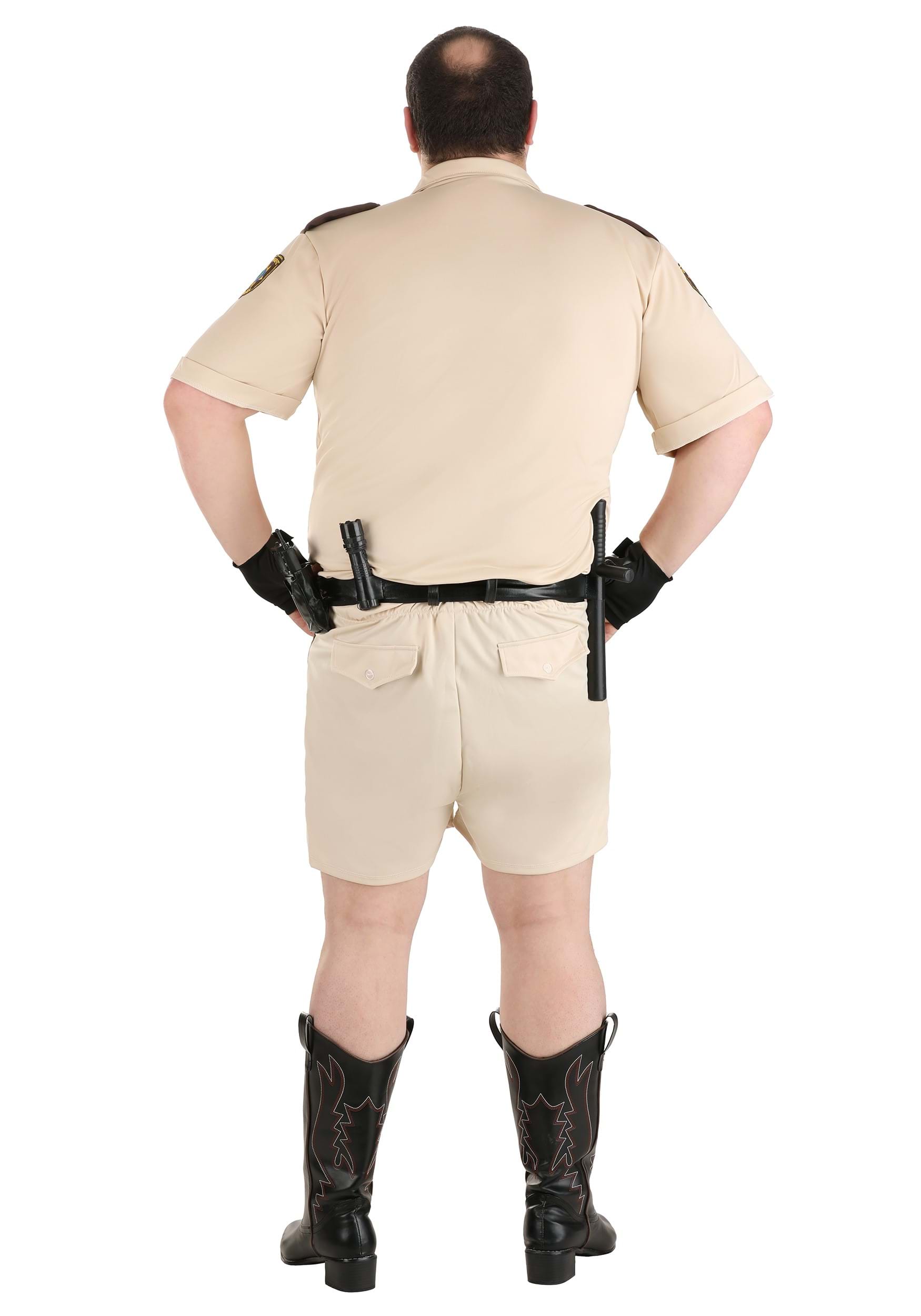 Men's Reno 911 Deluxe Plus Size Adult Lt. Dangle Costume