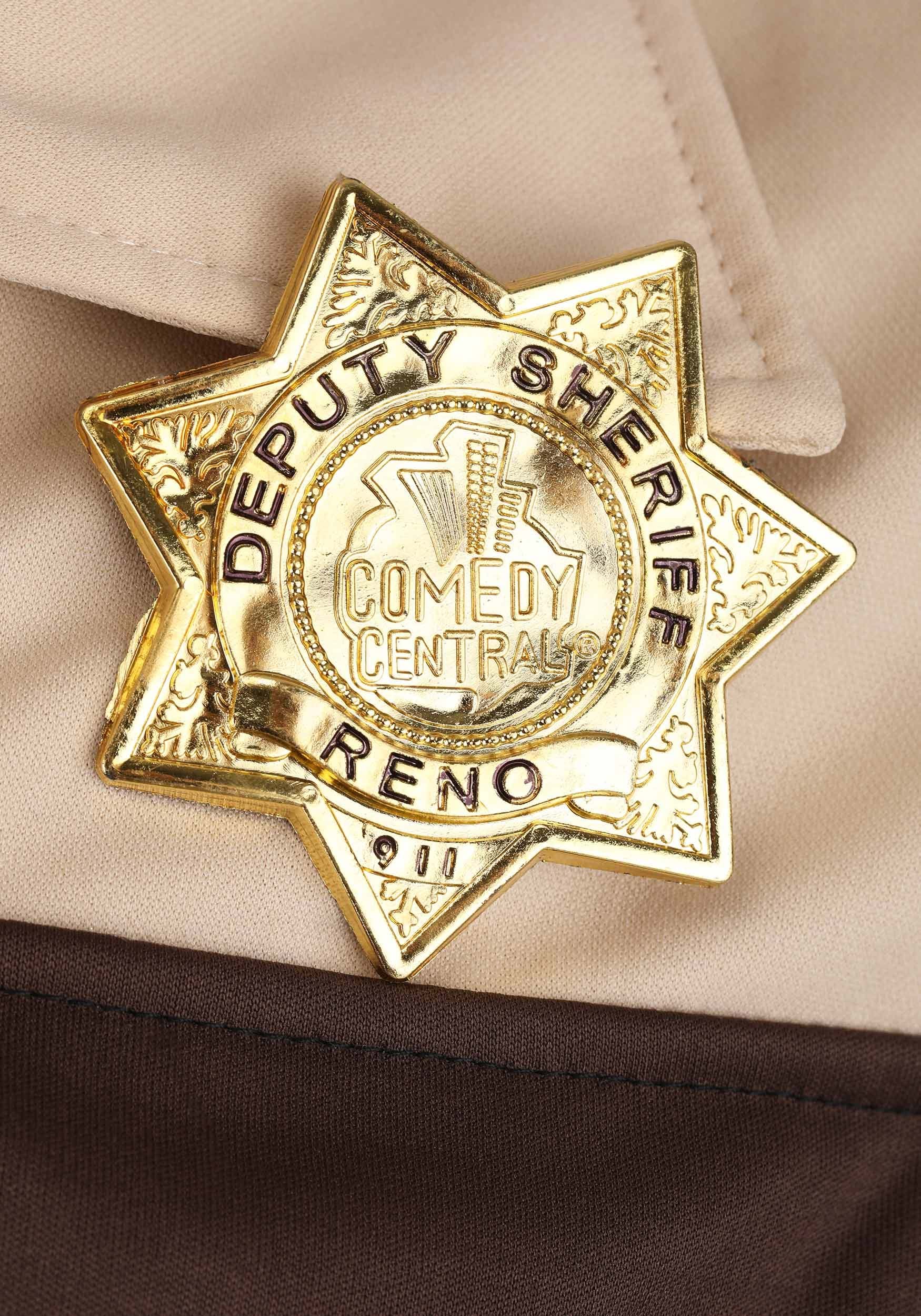 Men's Reno 911 Deluxe Plus Size Adult Lt. Dangle Costume