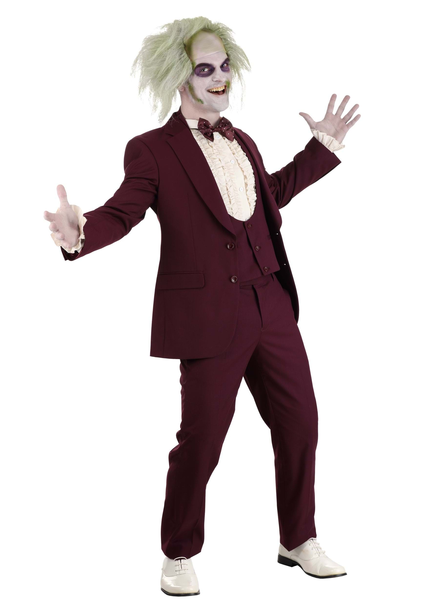 Beetlejuice Men's Wedding Suit Vest 3 Beetlejuice Men's Wedding Suit Vest
