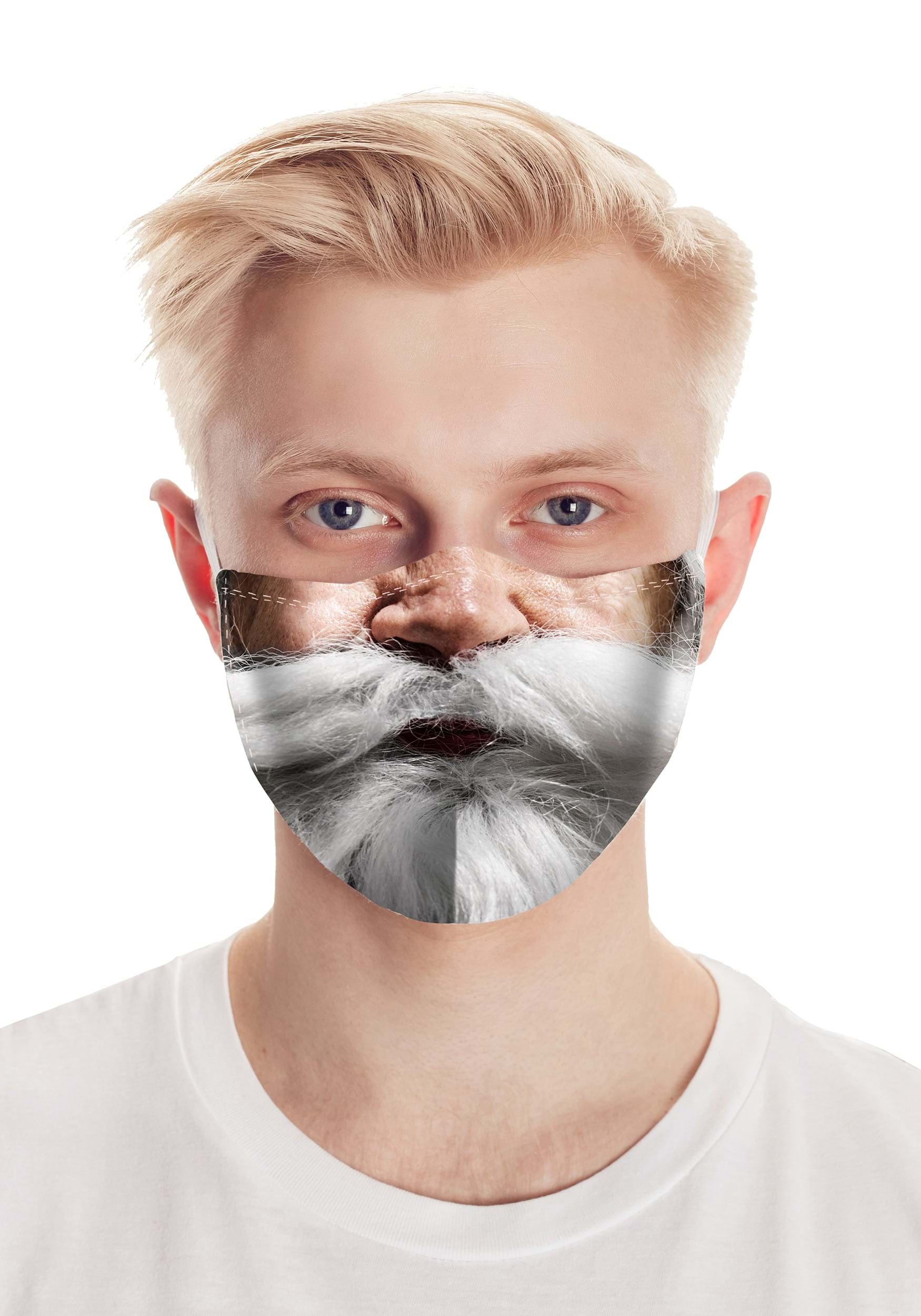 Face Mask Santa's Beard