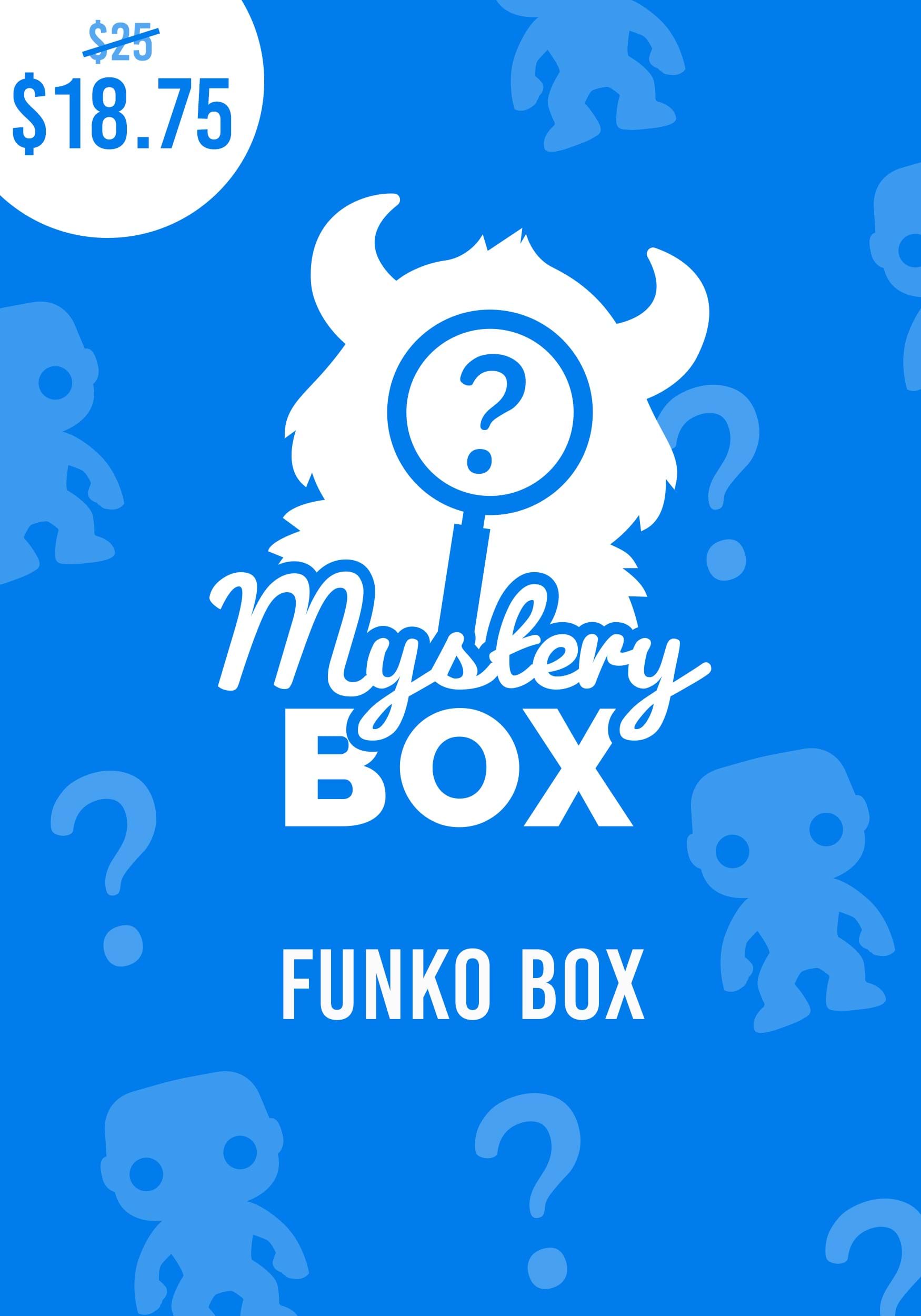 Funko 4 for $25 Mystery Product Box