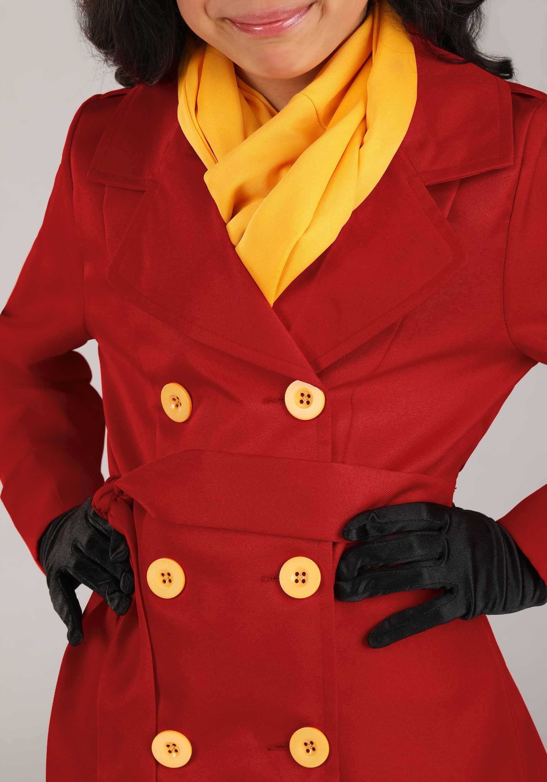 Carmen Sandiego Girl's Costume