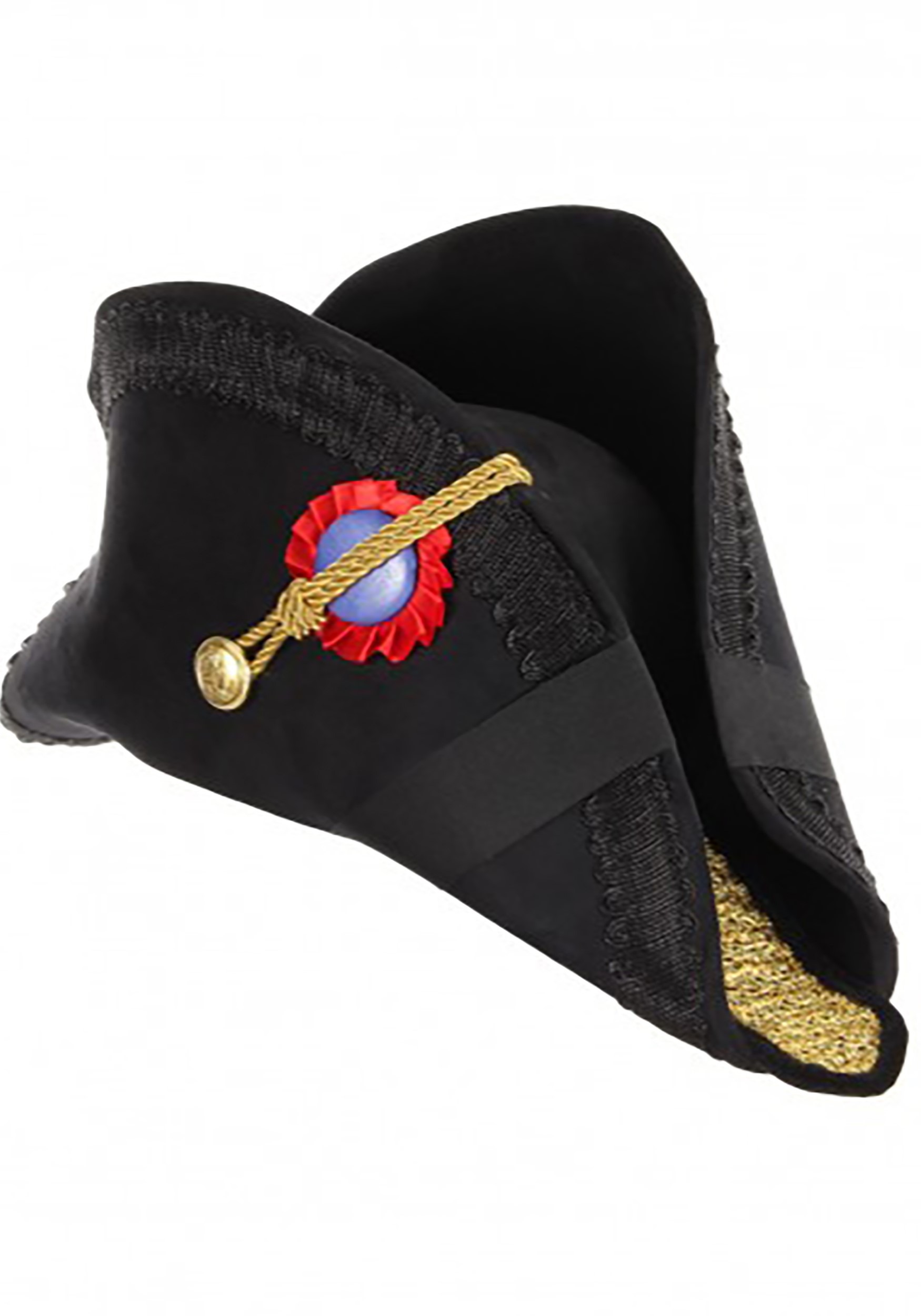 Black Admiral Bicorn Hat