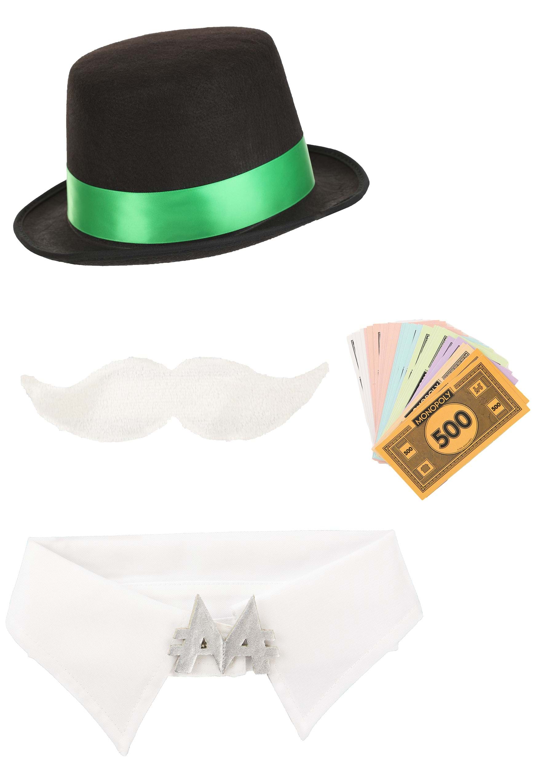 Monopoly Man Adult Costume Accessory Kit