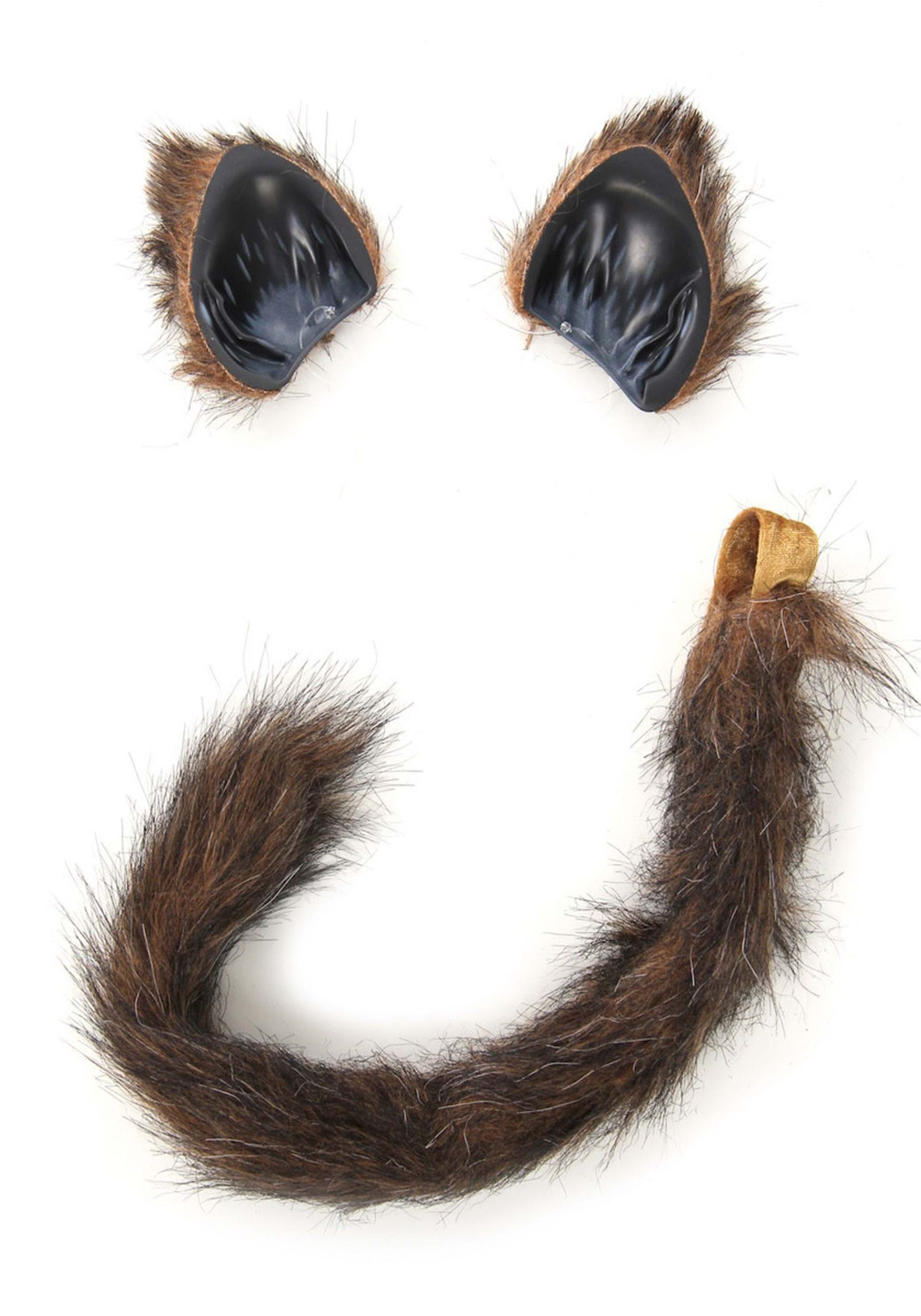 Cat Ears & Tail Costume Kit
