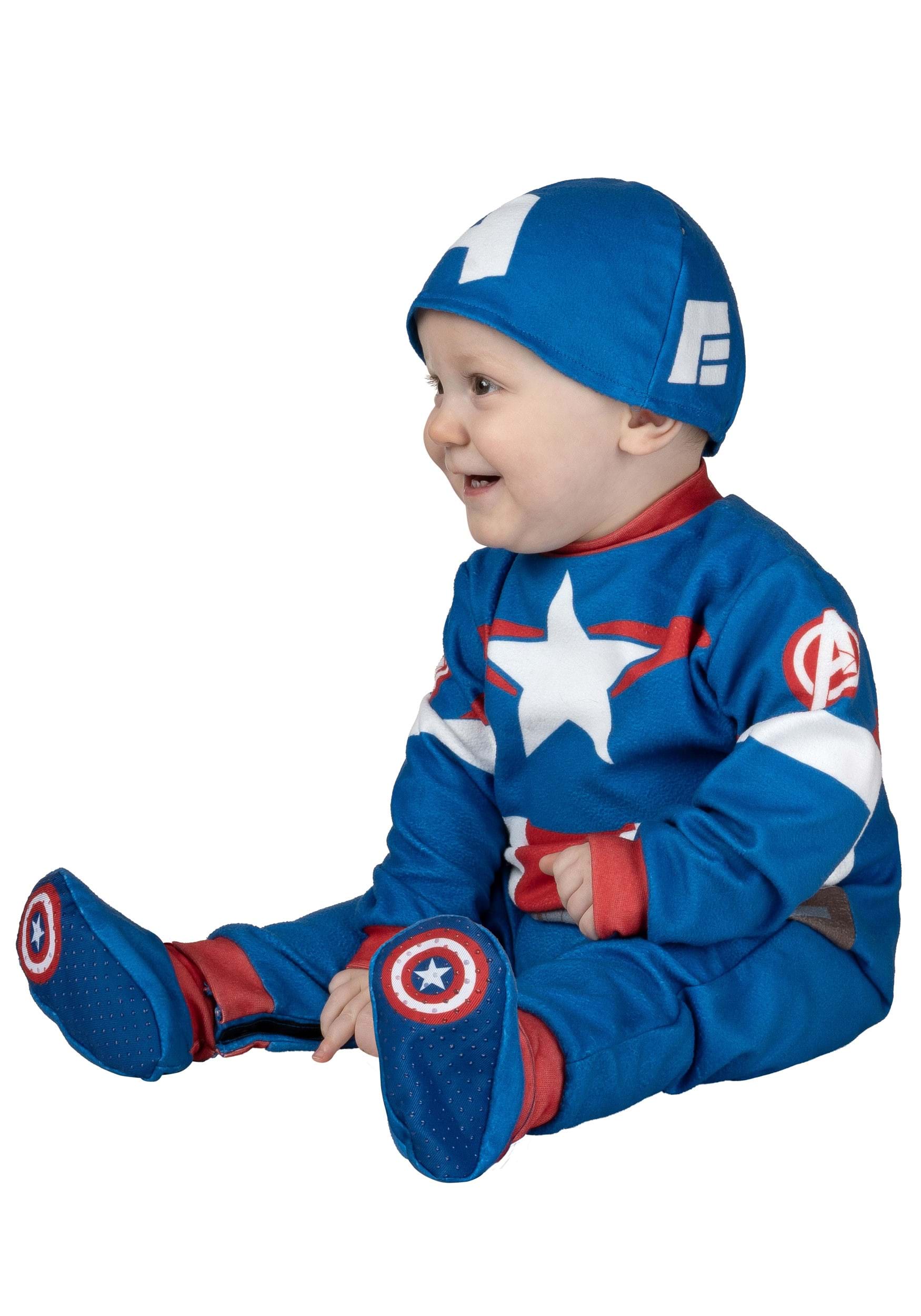 Infant Captain America Steve Rogers Costume