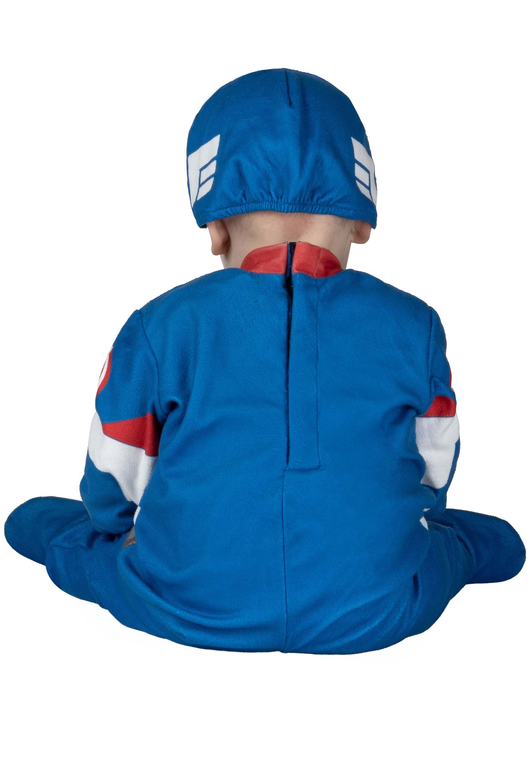 Infant Captain America Steve Rogers Costume