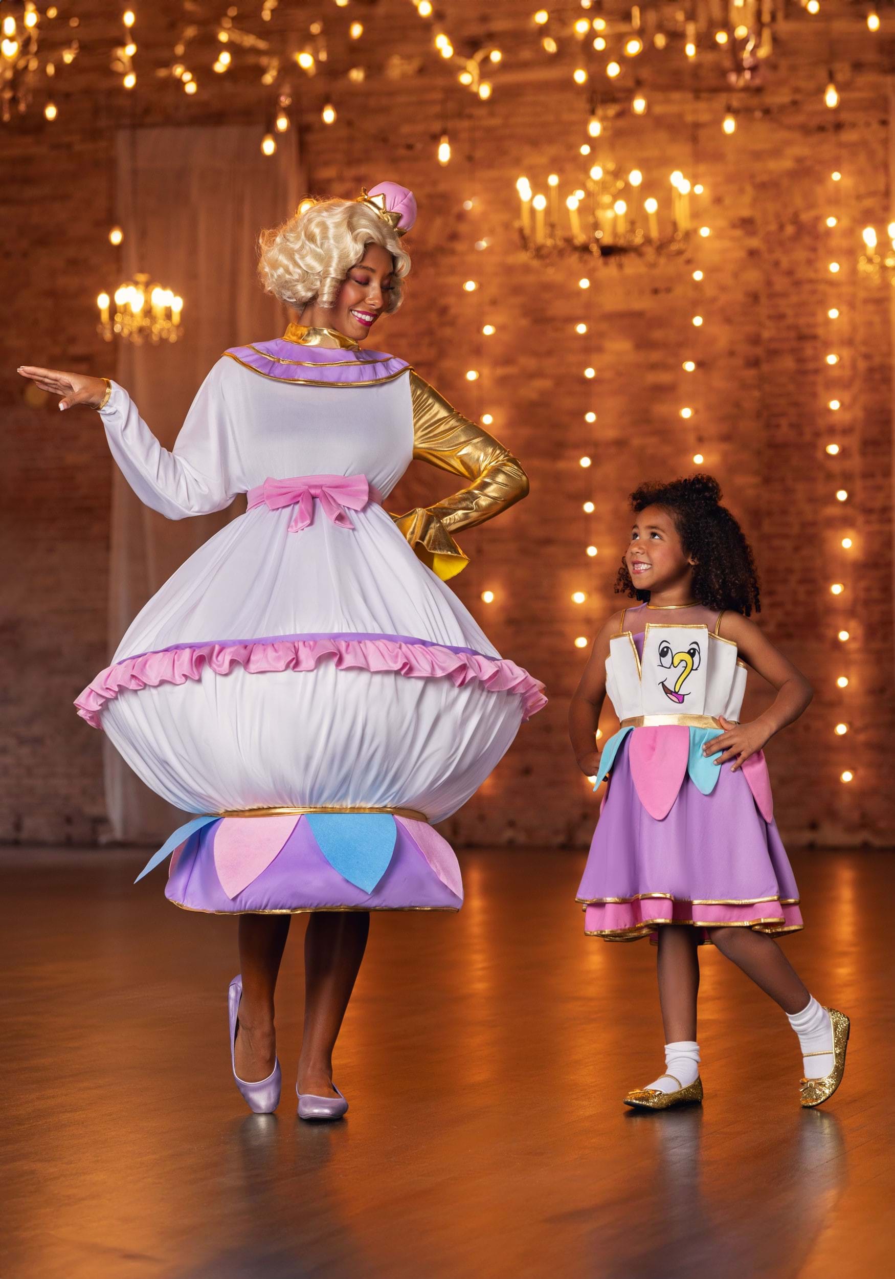 Disney Beauty and the Beast Chip Costume Dress for Girls