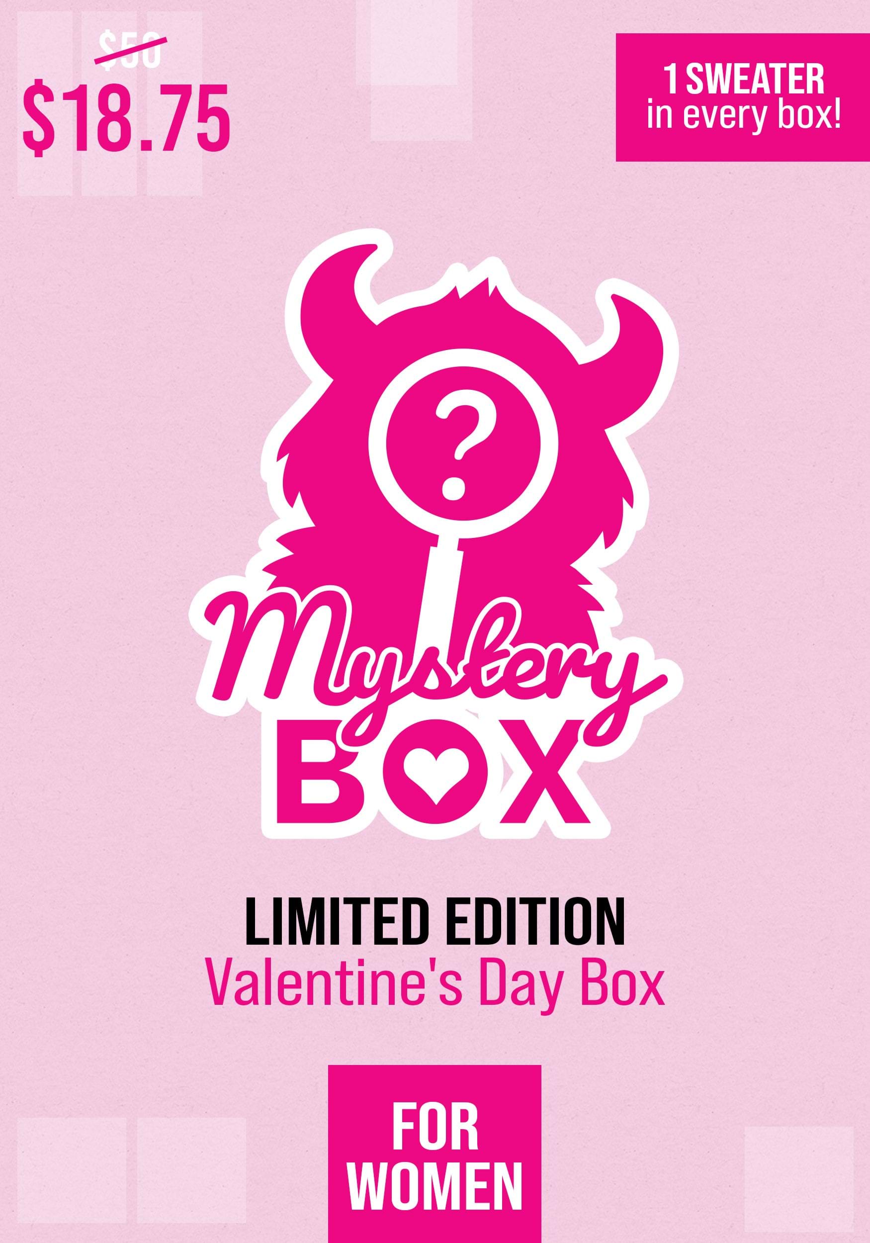 Valentine's Day Mystery Box for Women