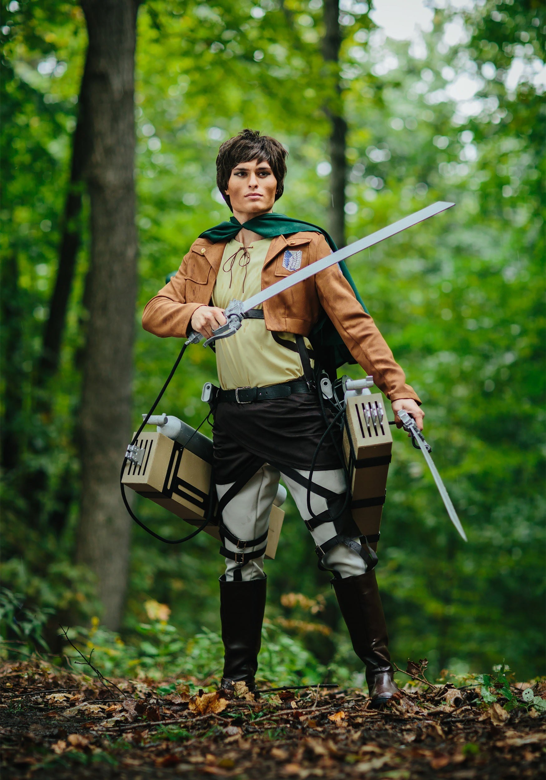 Men's Deluxe Attack on Titan Eren Jaeger Costume
