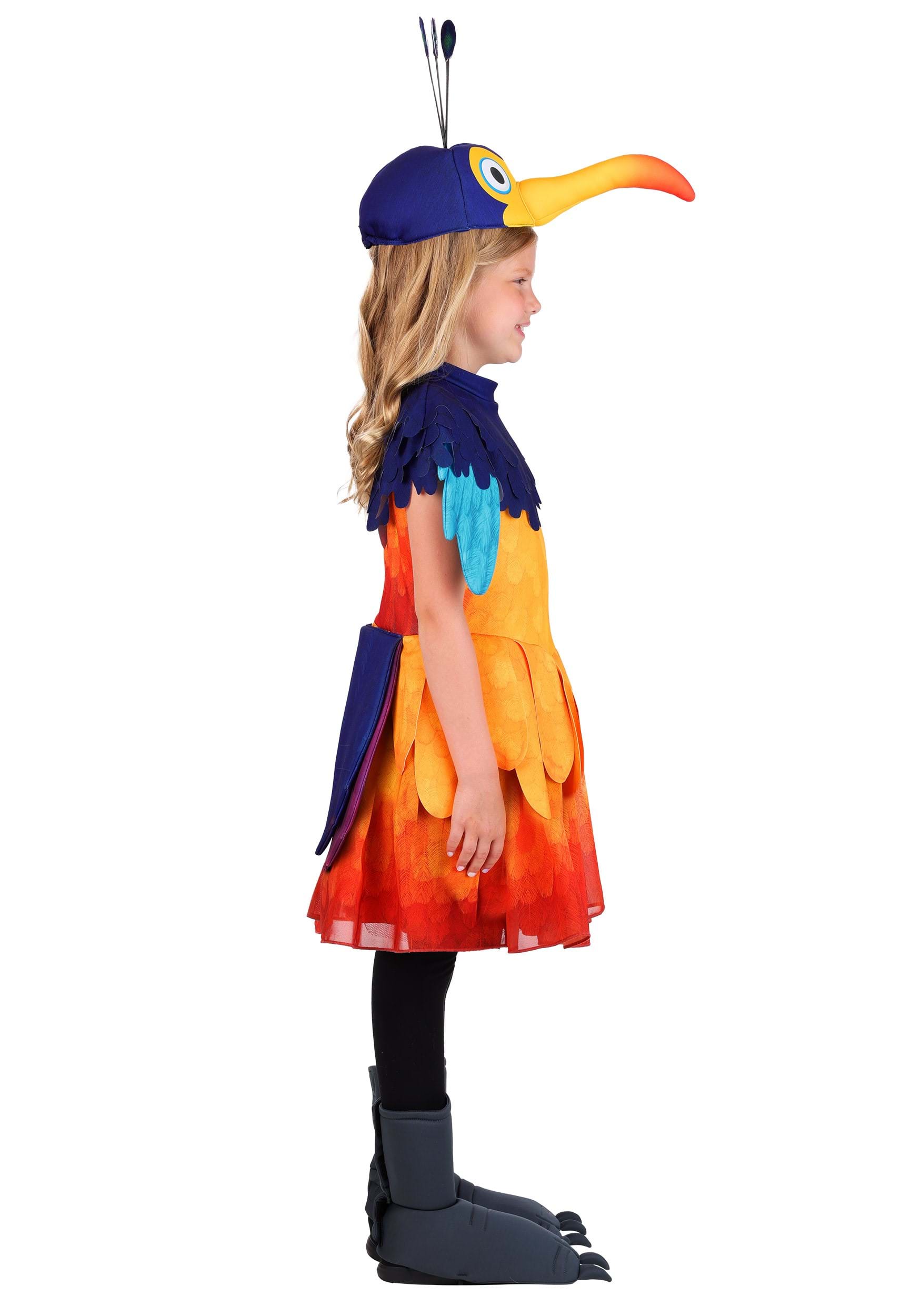 Girl's Pixar UP Kevin Costume Dress 10 Girl's Pixar UP Kevin Costume Dress