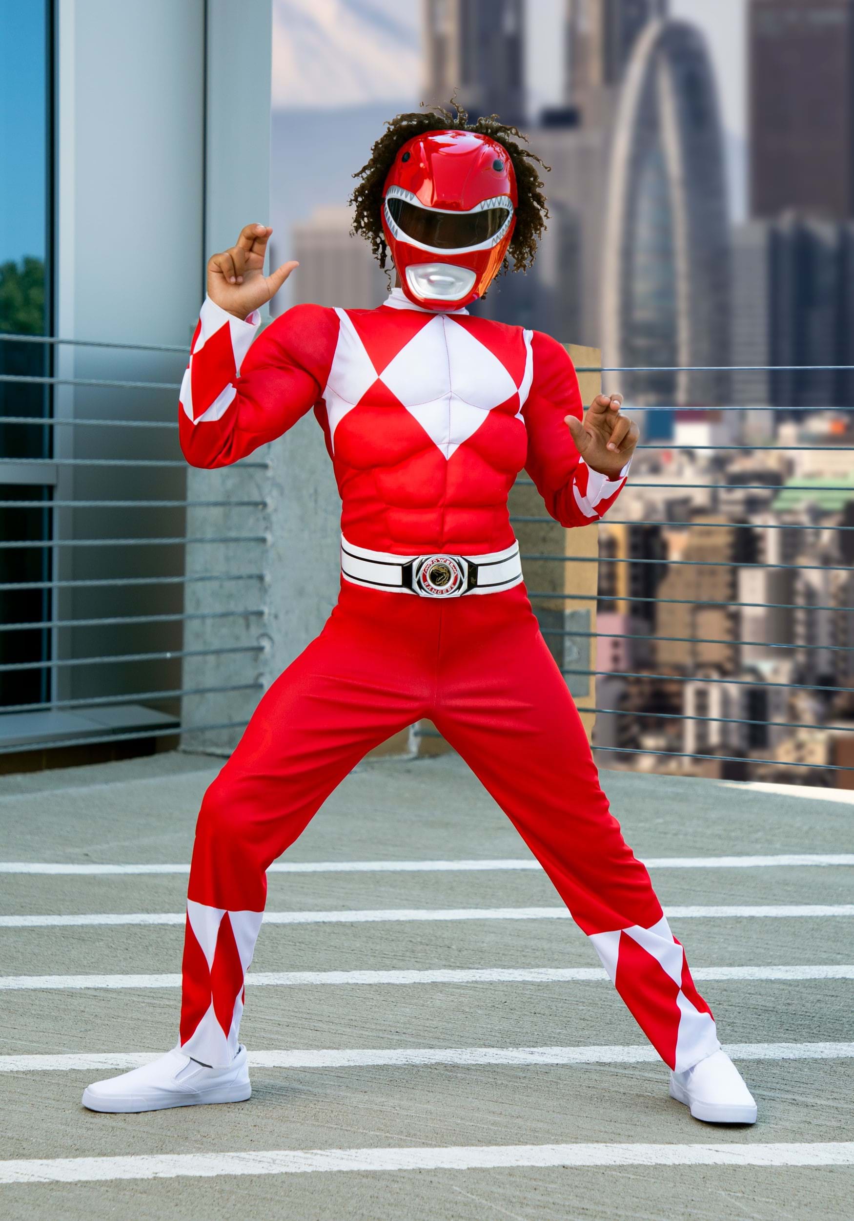 Power Rangers Red Ranger Boys Costume