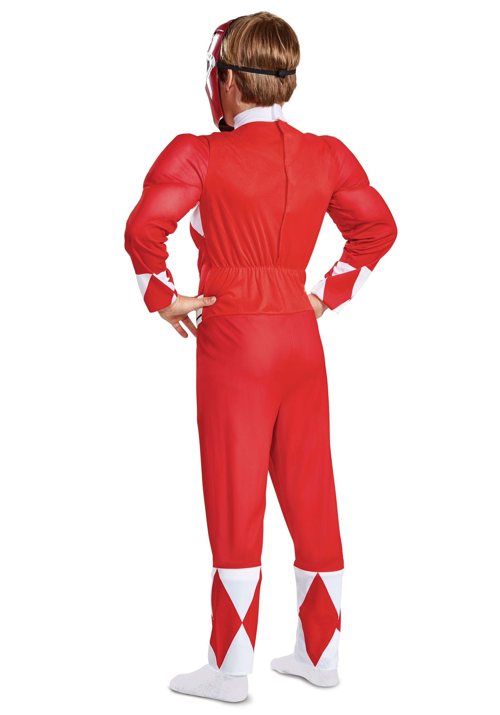 Power Rangers Red Ranger Boys Costume